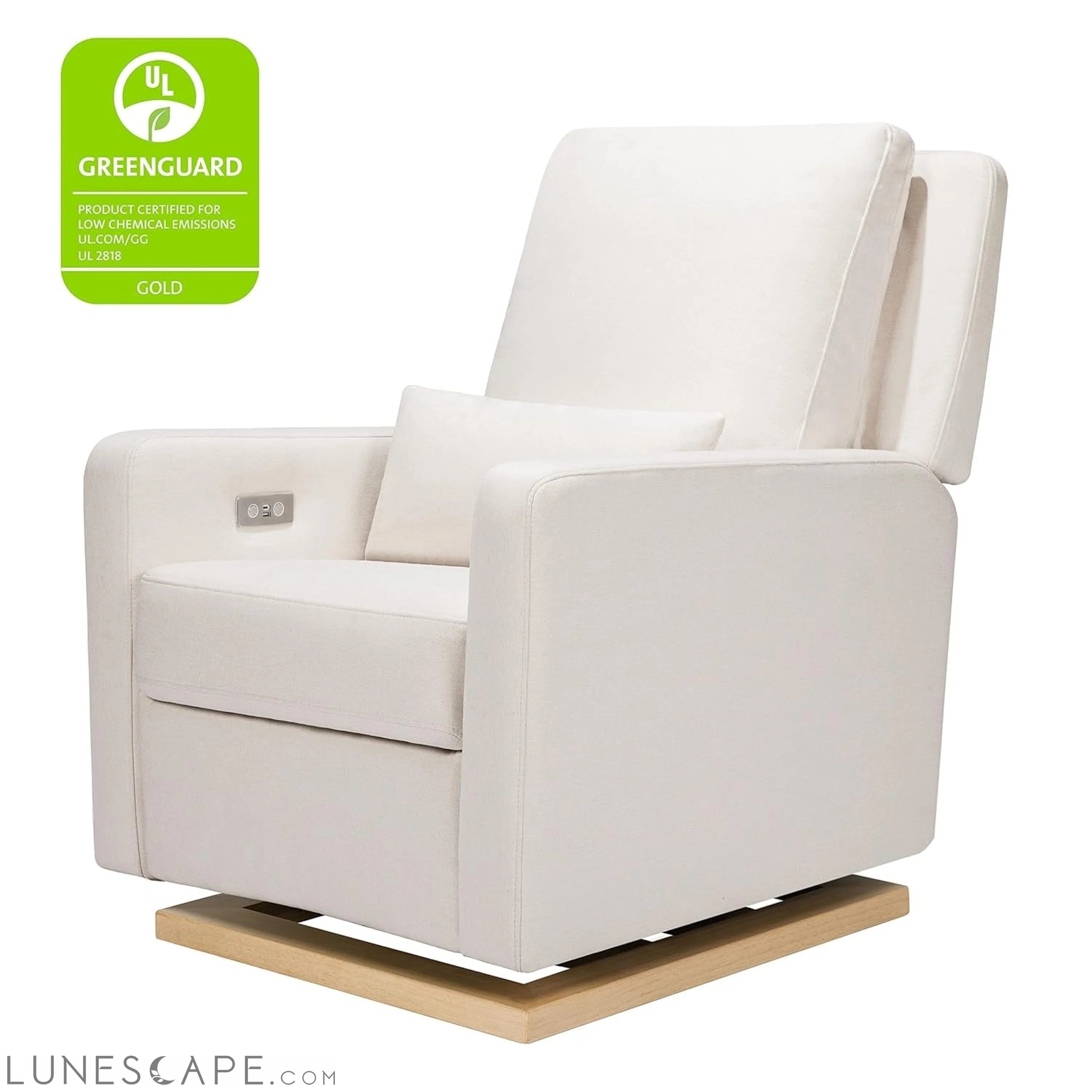 Sigi Electronic Power Recliner & Glider with USB Port in Performance LUNESCAPE