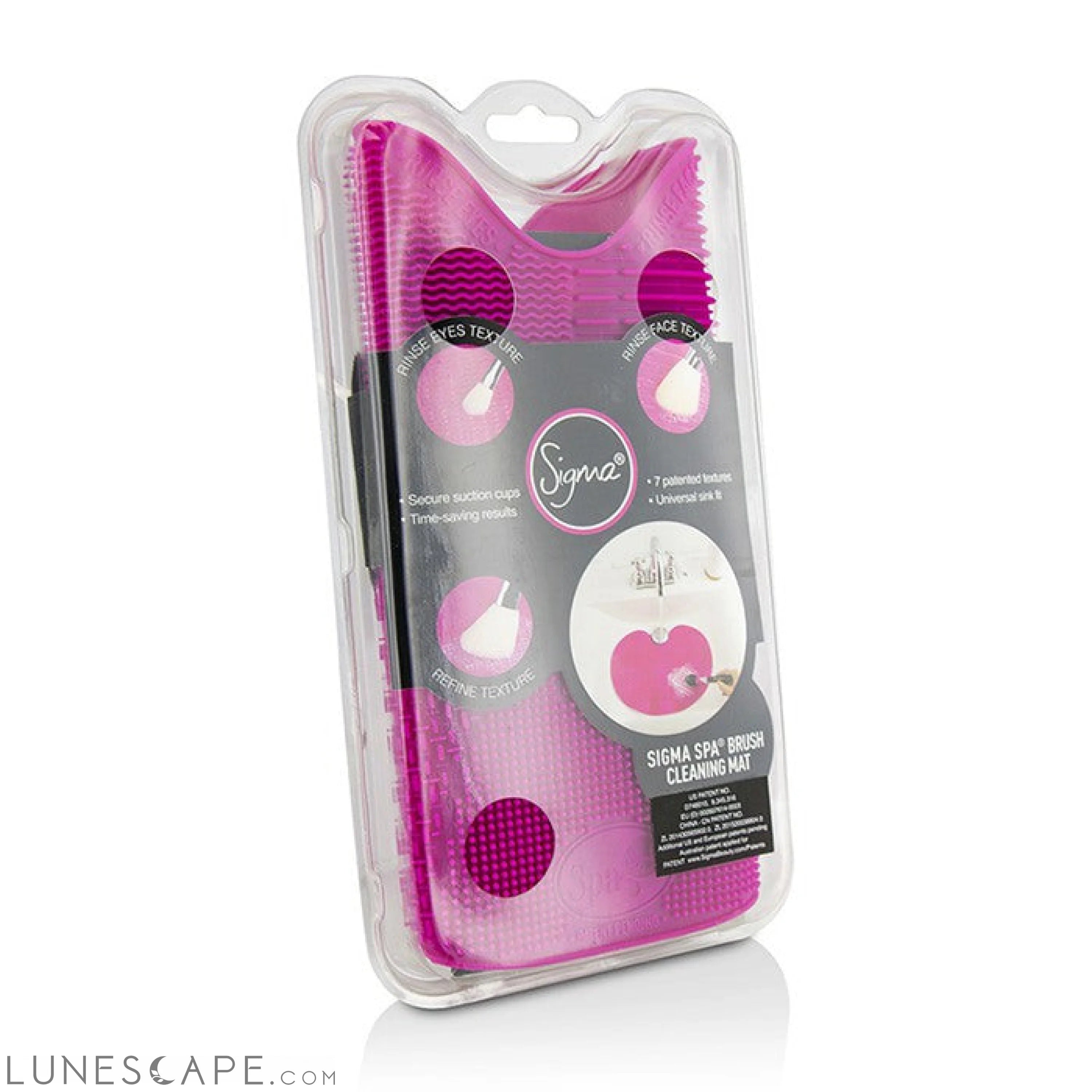SIGMA BEAUTY - Spa Brush Cleansing Mat LUNESCAPE