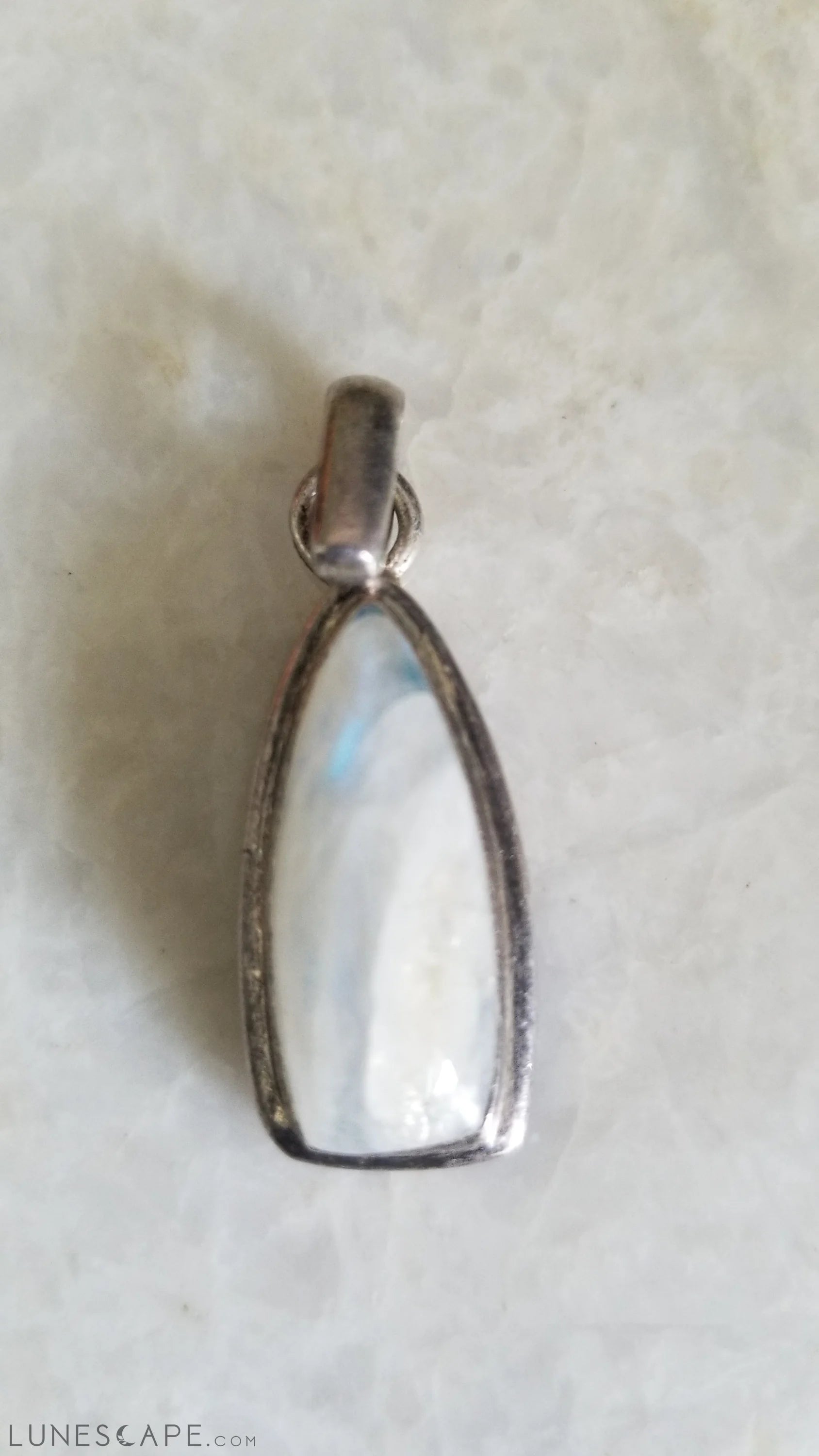 Silver Pendant - Semi Precious Stone LUNESCAPE