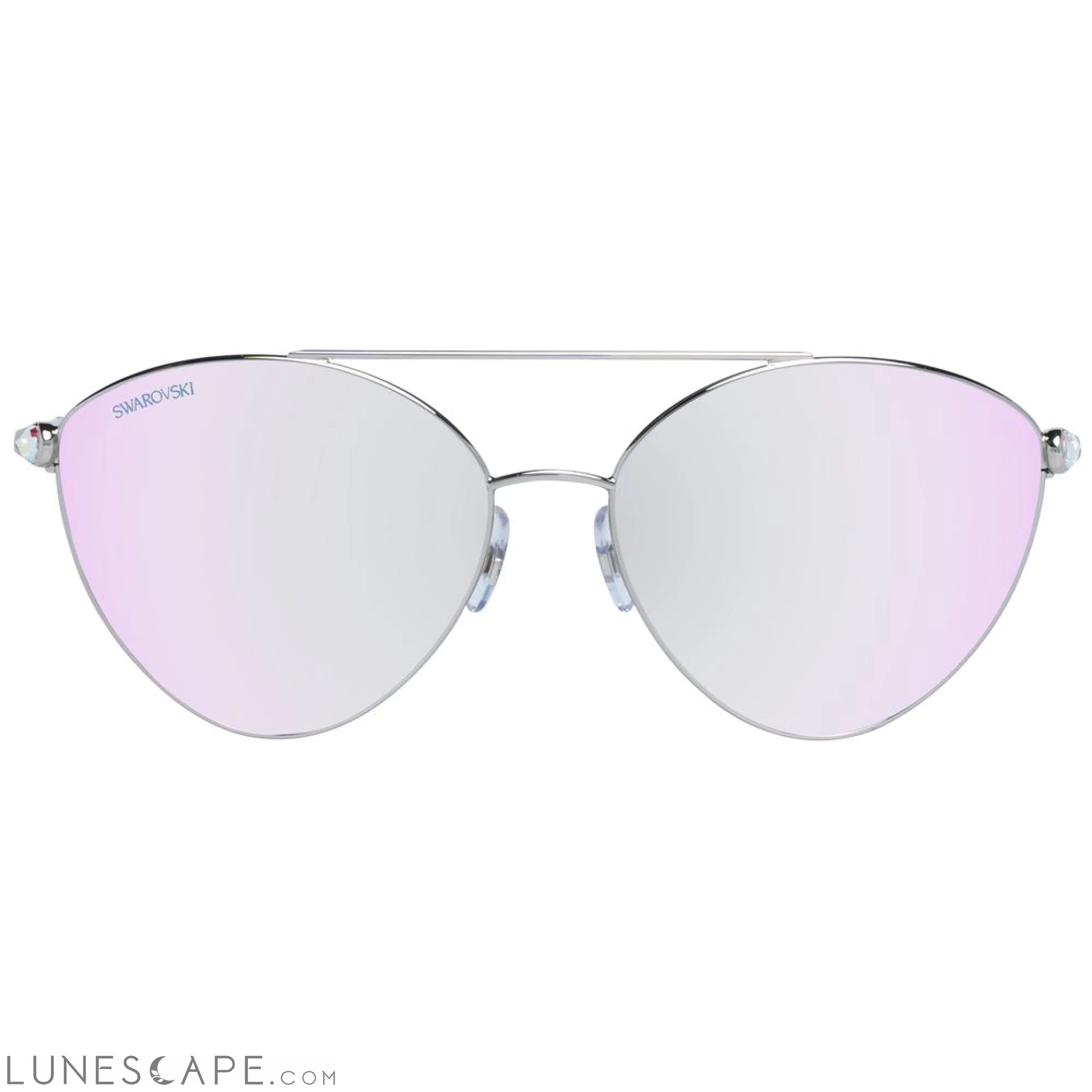 Silver Women Sunglasses LUNESCAPE