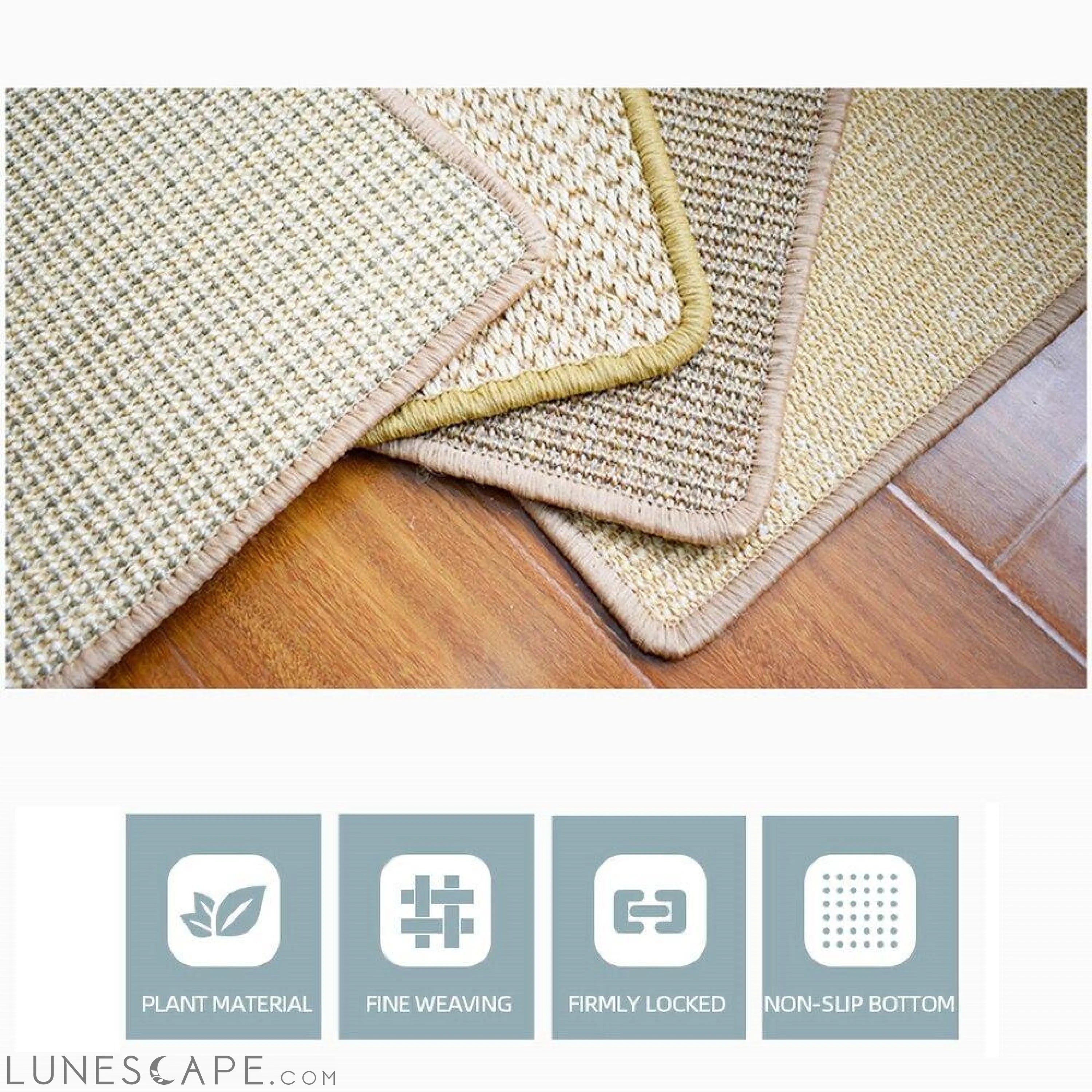 Sisal Scratching Rug for Cats LUNESCAPE