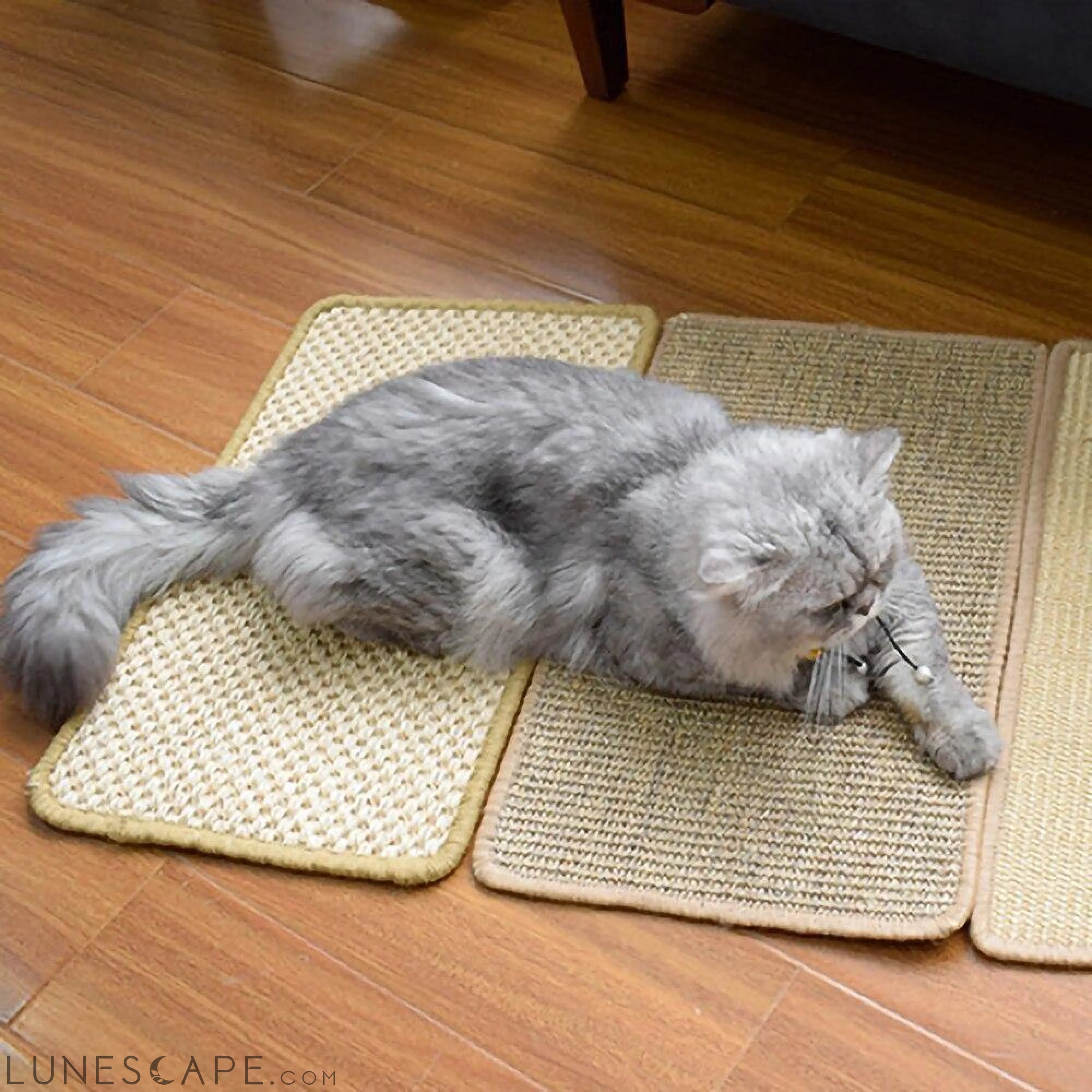 Sisal Scratching Rug for Cats LUNESCAPE