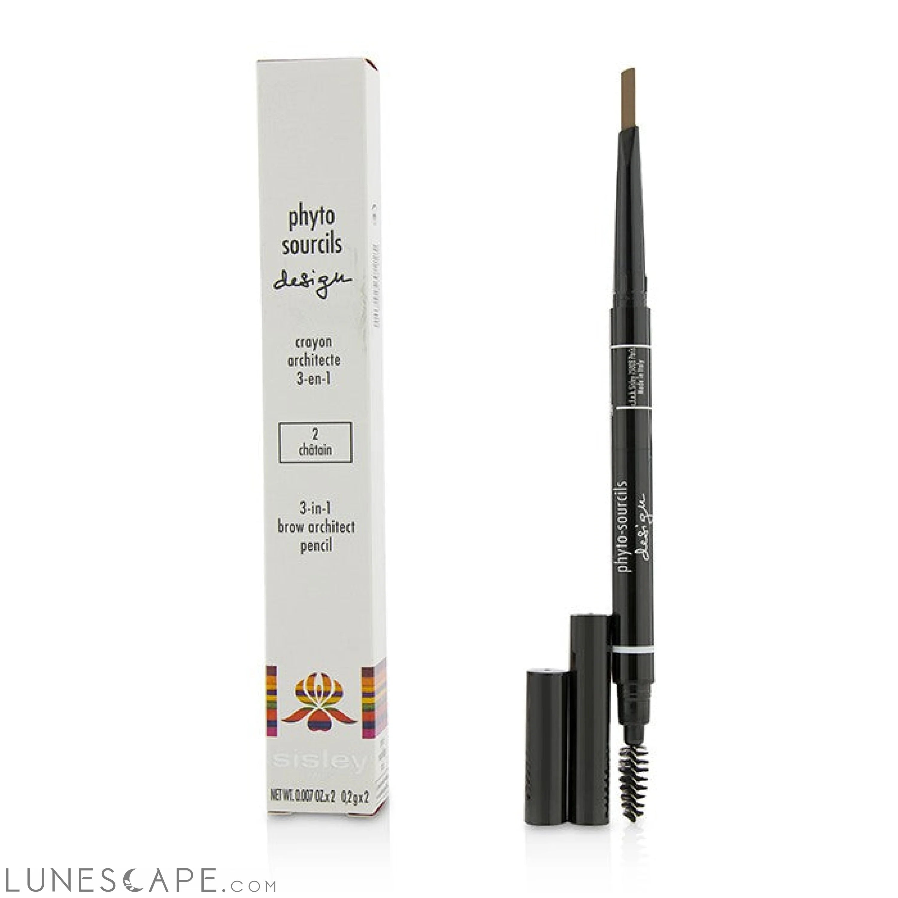 SISLEY - Phyto Sourcils Design 3 in 1 Brow Architect Pencil 2x0.2g/0.007oz LUNESCAPE