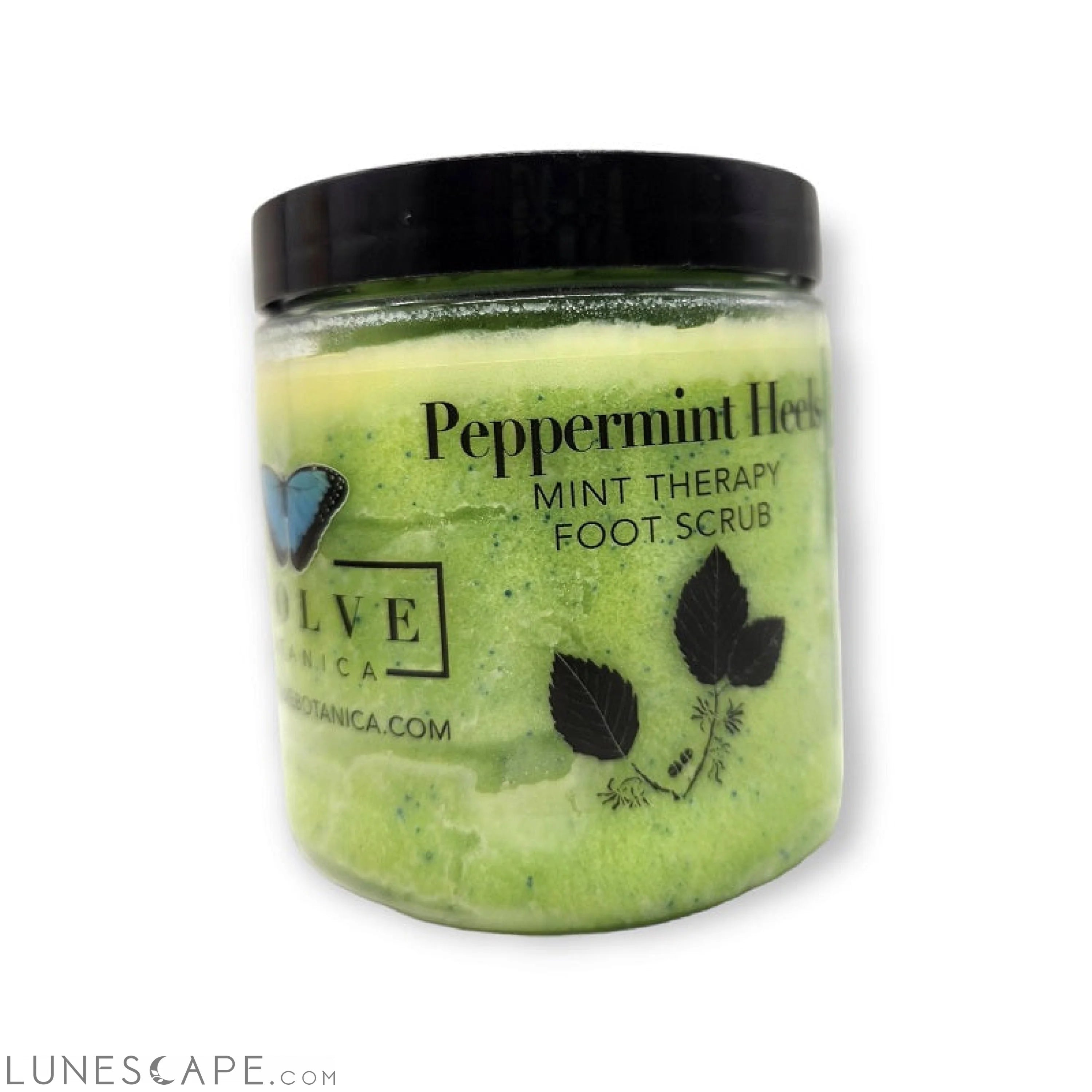Skincare - Peppermint Heels Mint Therapy Foot Scrub LUNESCAPE