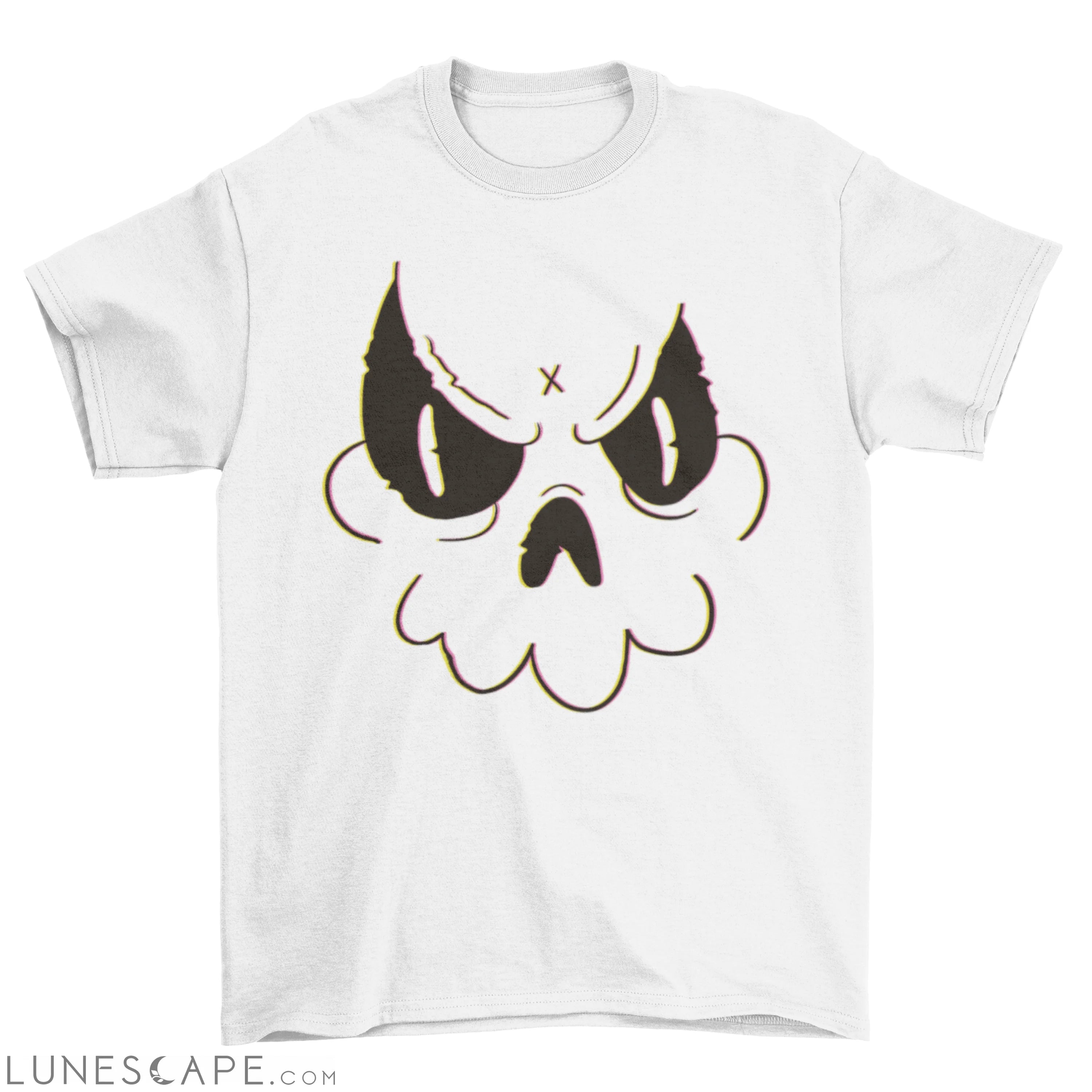 Skull Doodle T-shirt LUNESCAPE