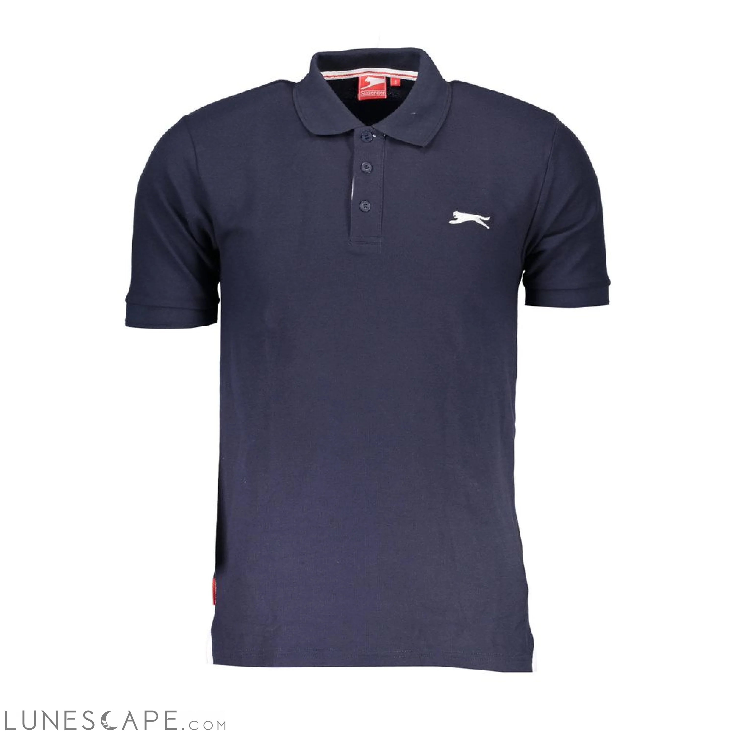 Slazenger Blue Cotton Polo Shirt LUNESCAPE