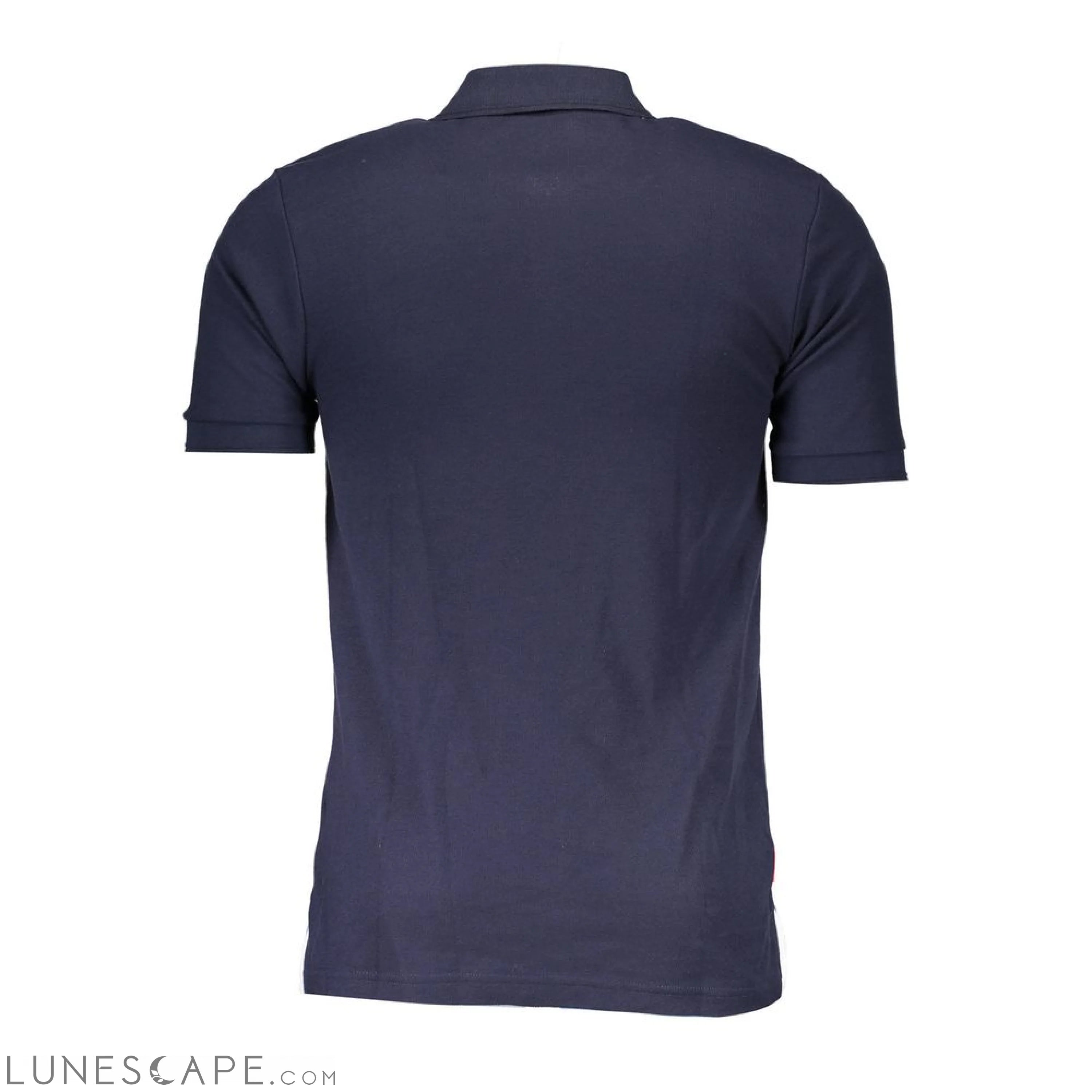 Slazenger Blue Cotton Polo Shirt LUNESCAPE
