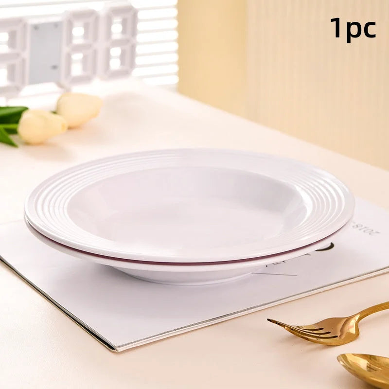 Sleek Minimalist Dinner Plate Versatile Durable  Elegant LUNESCAPE