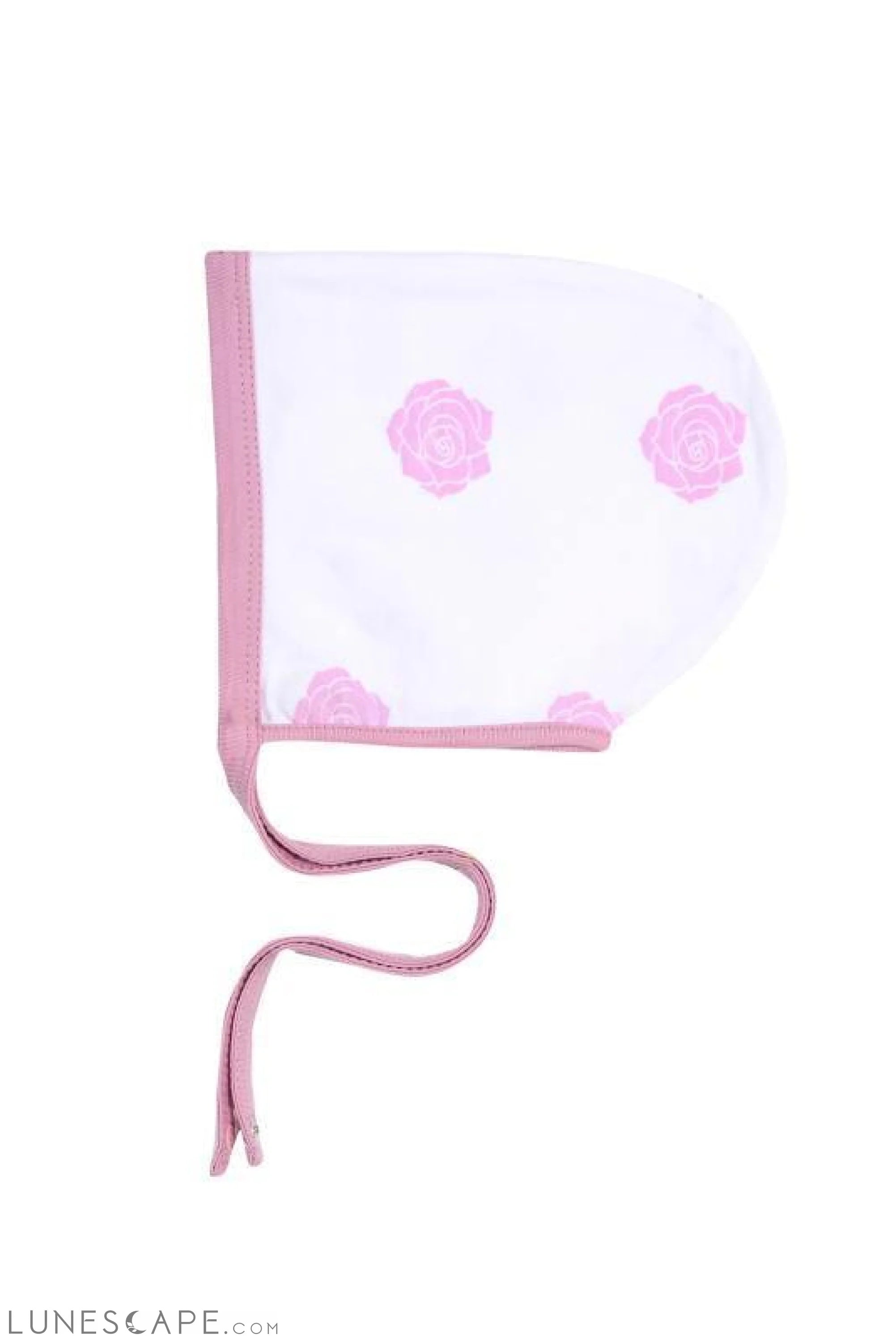 Smart Baby Bonnet - Pink Rose LUNESCAPE