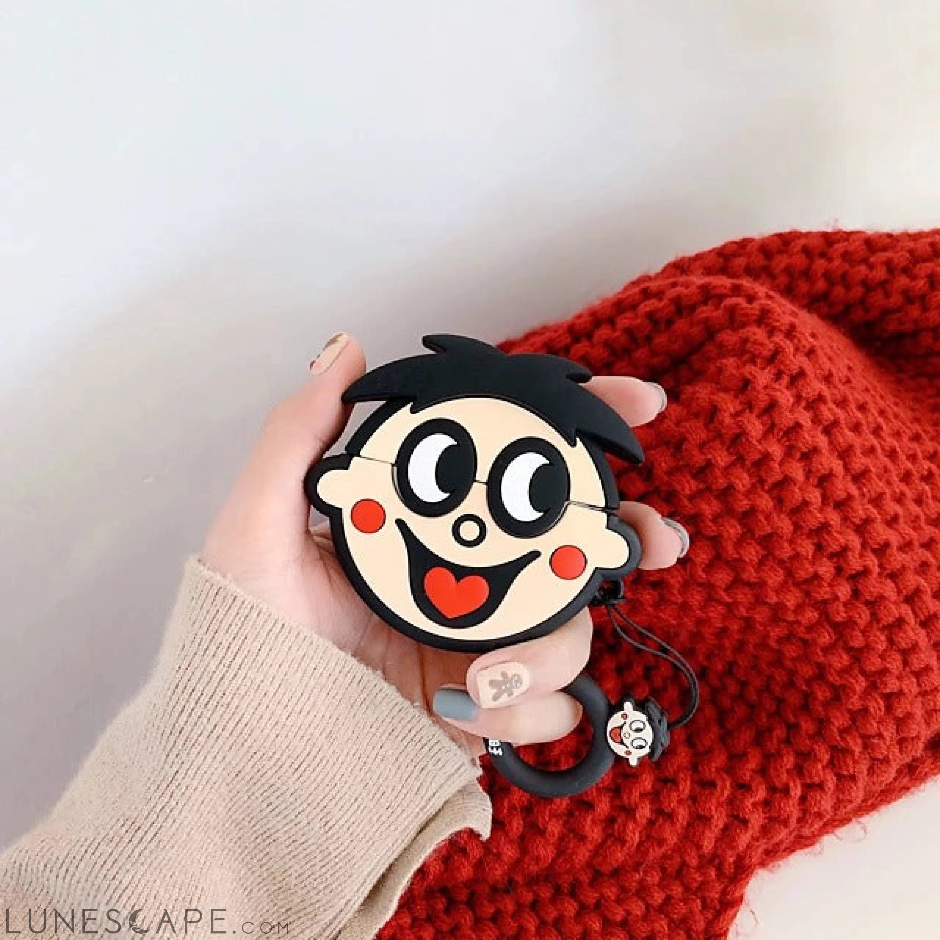 Smiley Face AirPods Case LUNESCAPE