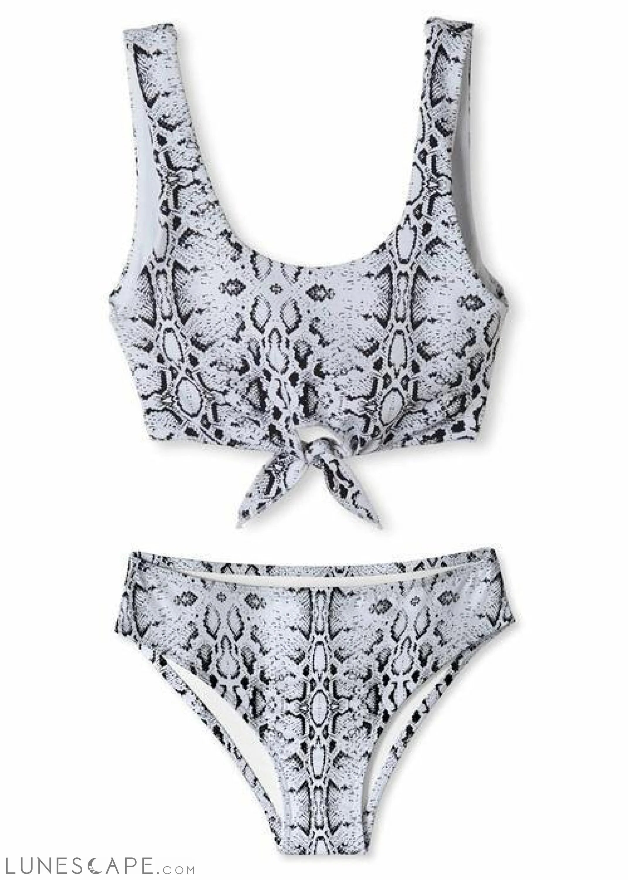 Snake Print Bikini LUNESCAPE