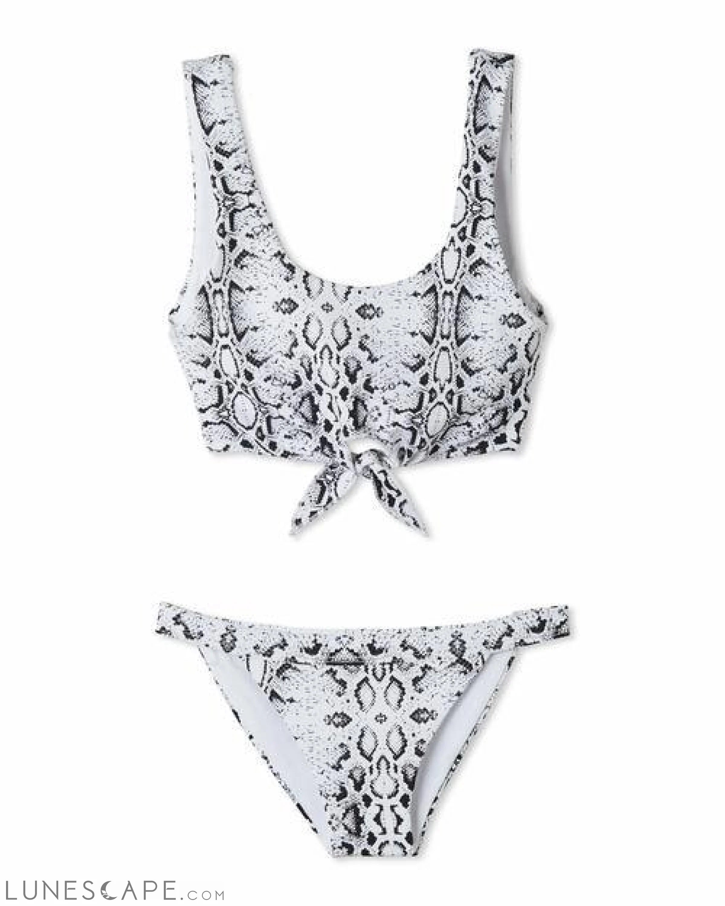 Snake Print Bikini LUNESCAPE