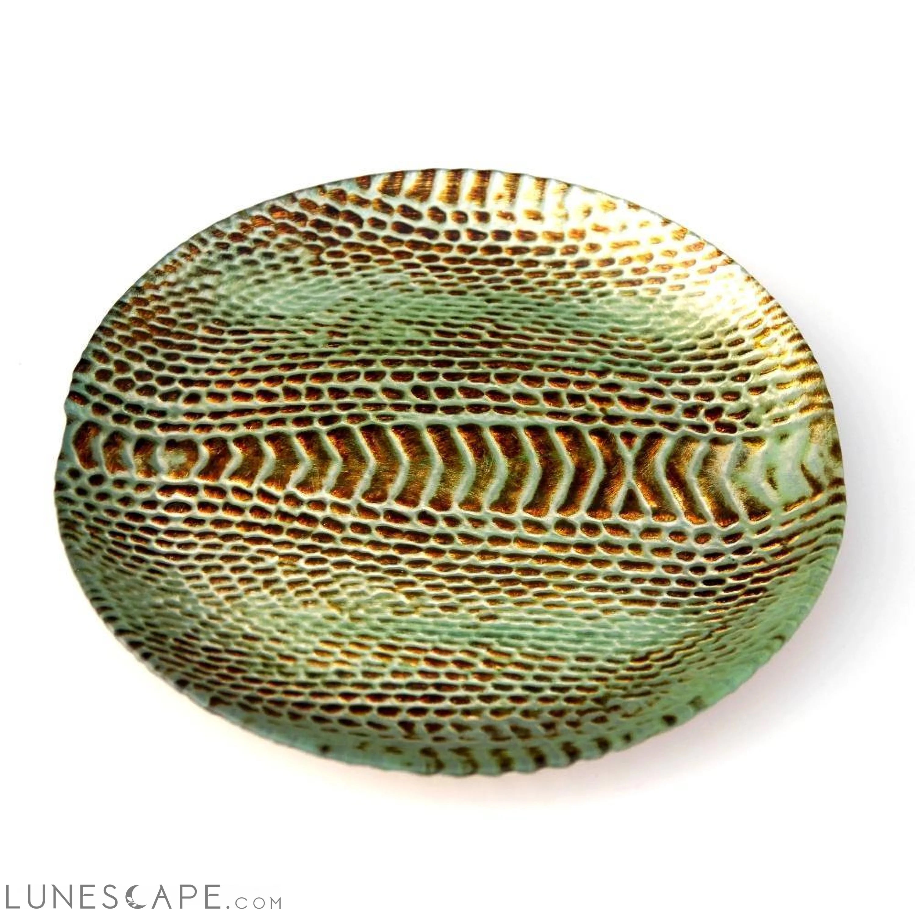 Snakeskin 8.5" Side Plates - Set of 4 LUNESCAPE