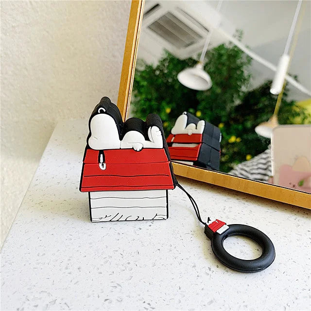 Snoopy House AirPods Headphone Case LUNESCAPE