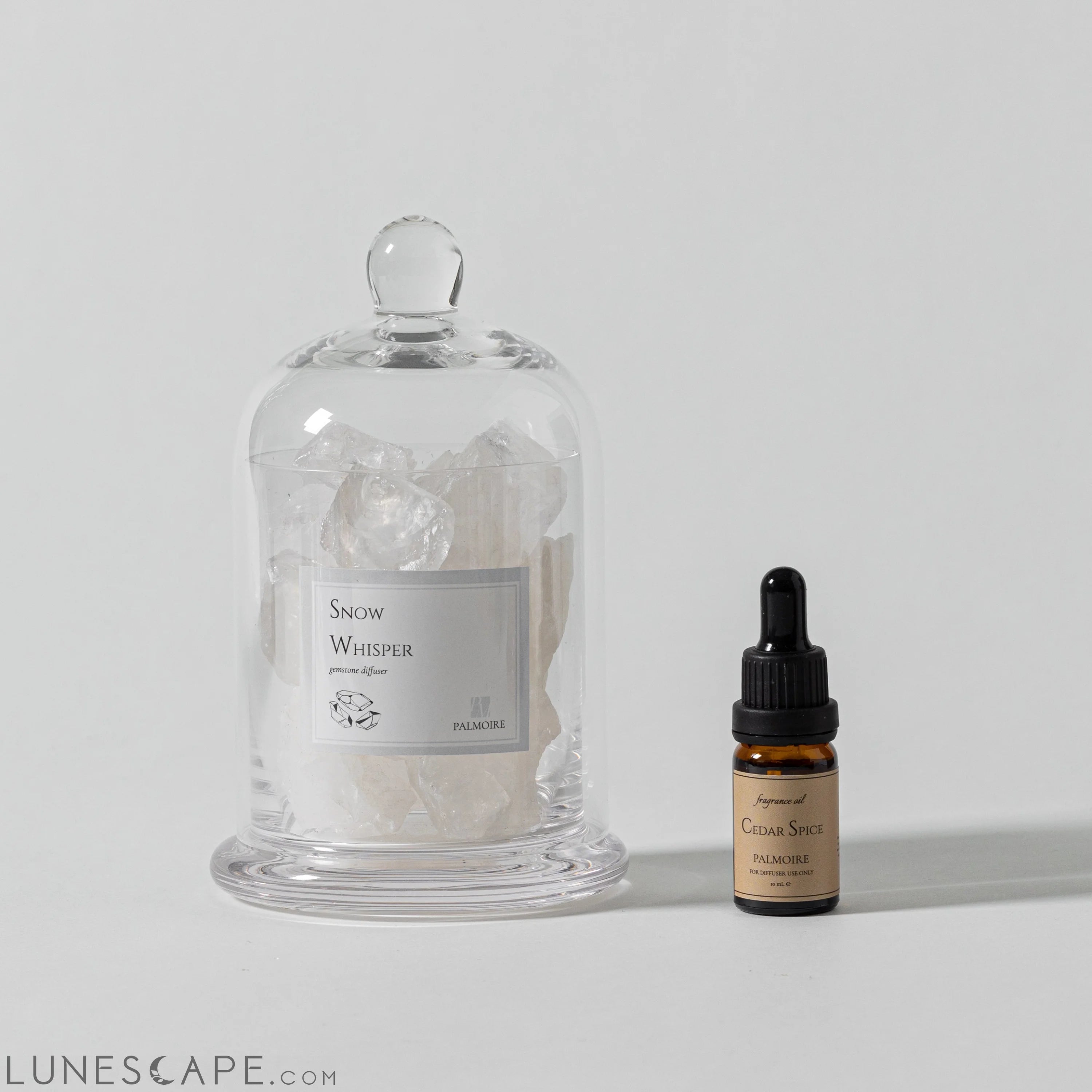 Snow Whisper Gemstone Diffuser LUNESCAPE