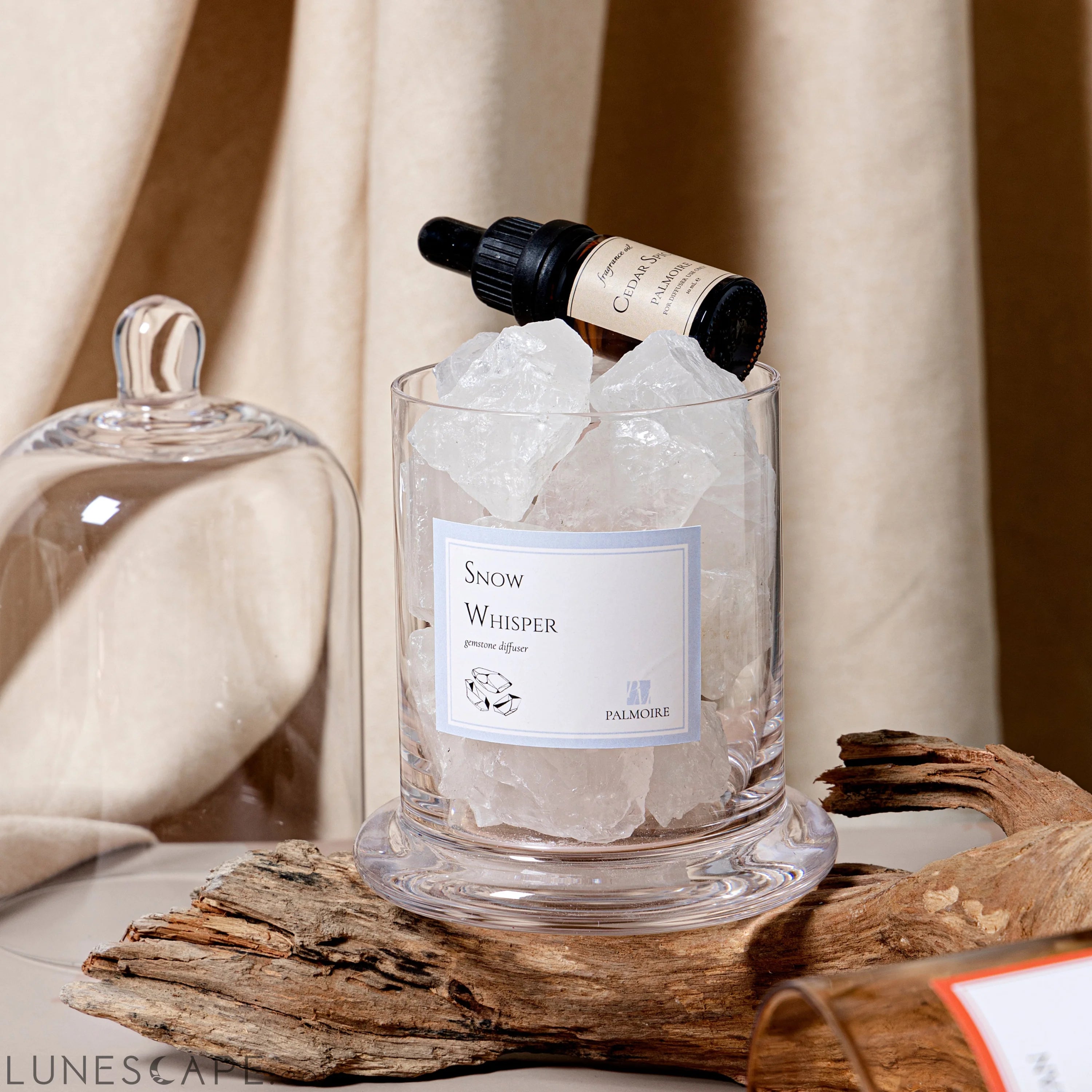 Snow Whisper Gemstone Diffuser LUNESCAPE