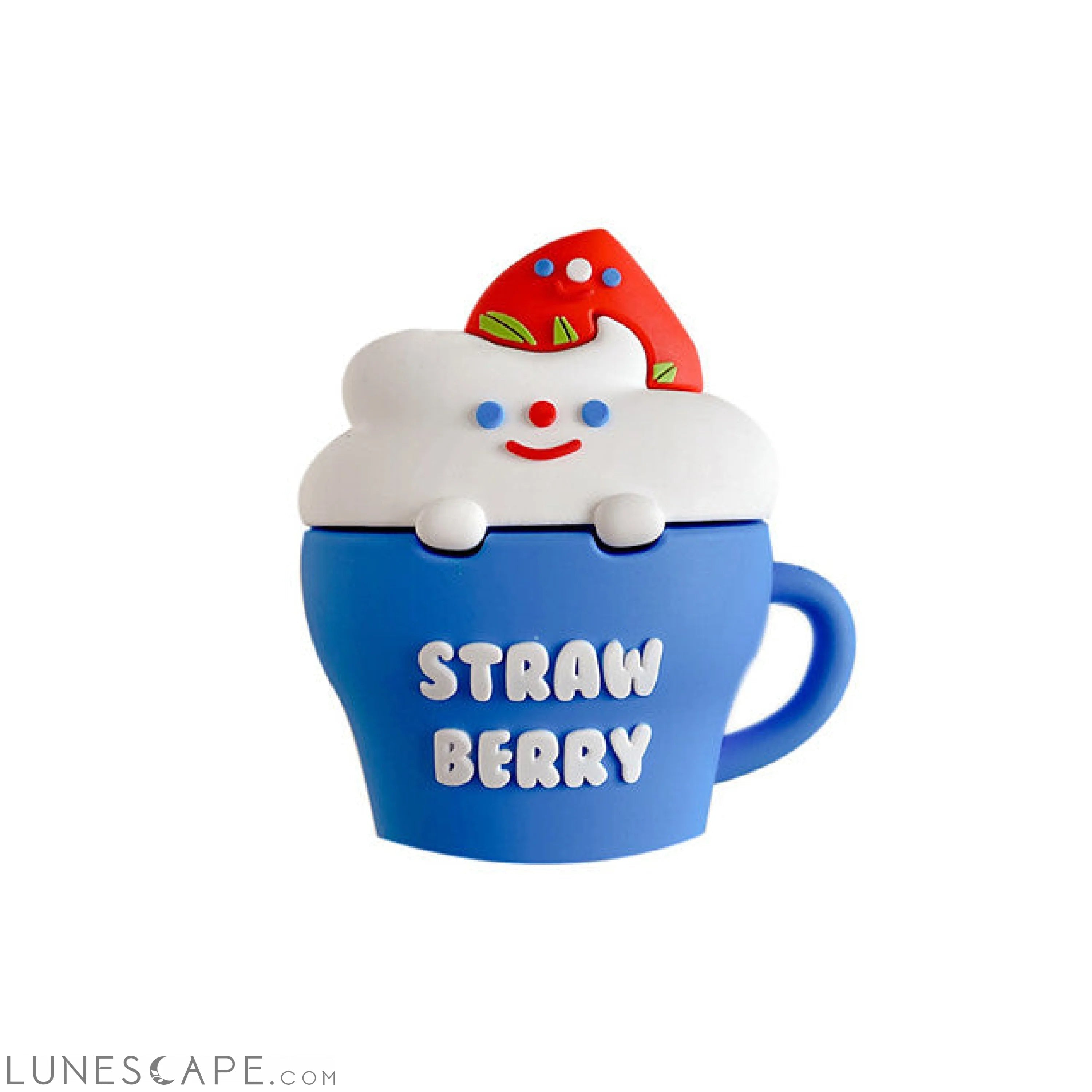 Soft Cartoon Strawberry Earphone Case For AirPods 1/2/3 LUNESCAPE