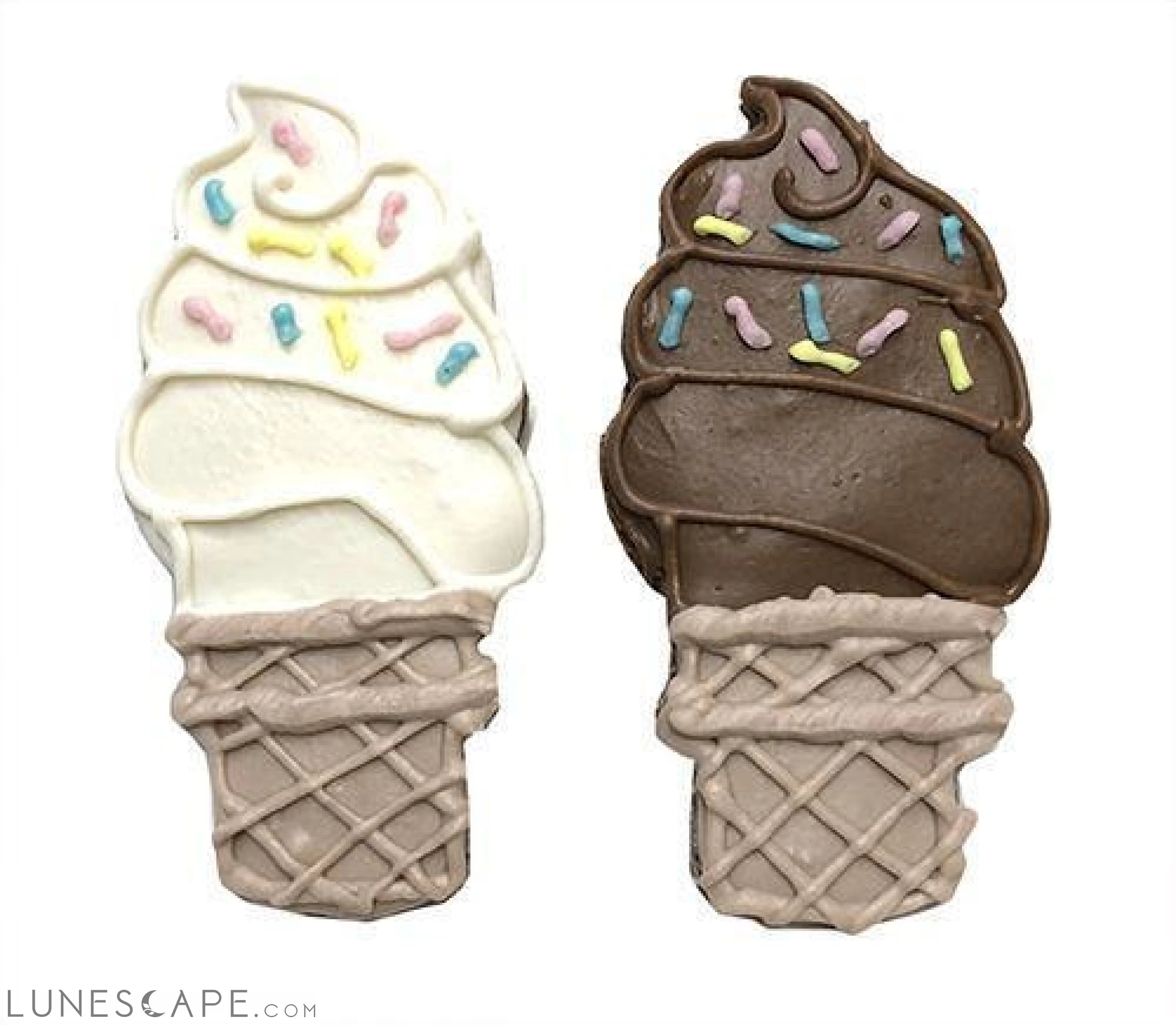 Soft Serve Ice Cream Cones (case of 12) LUNESCAPE