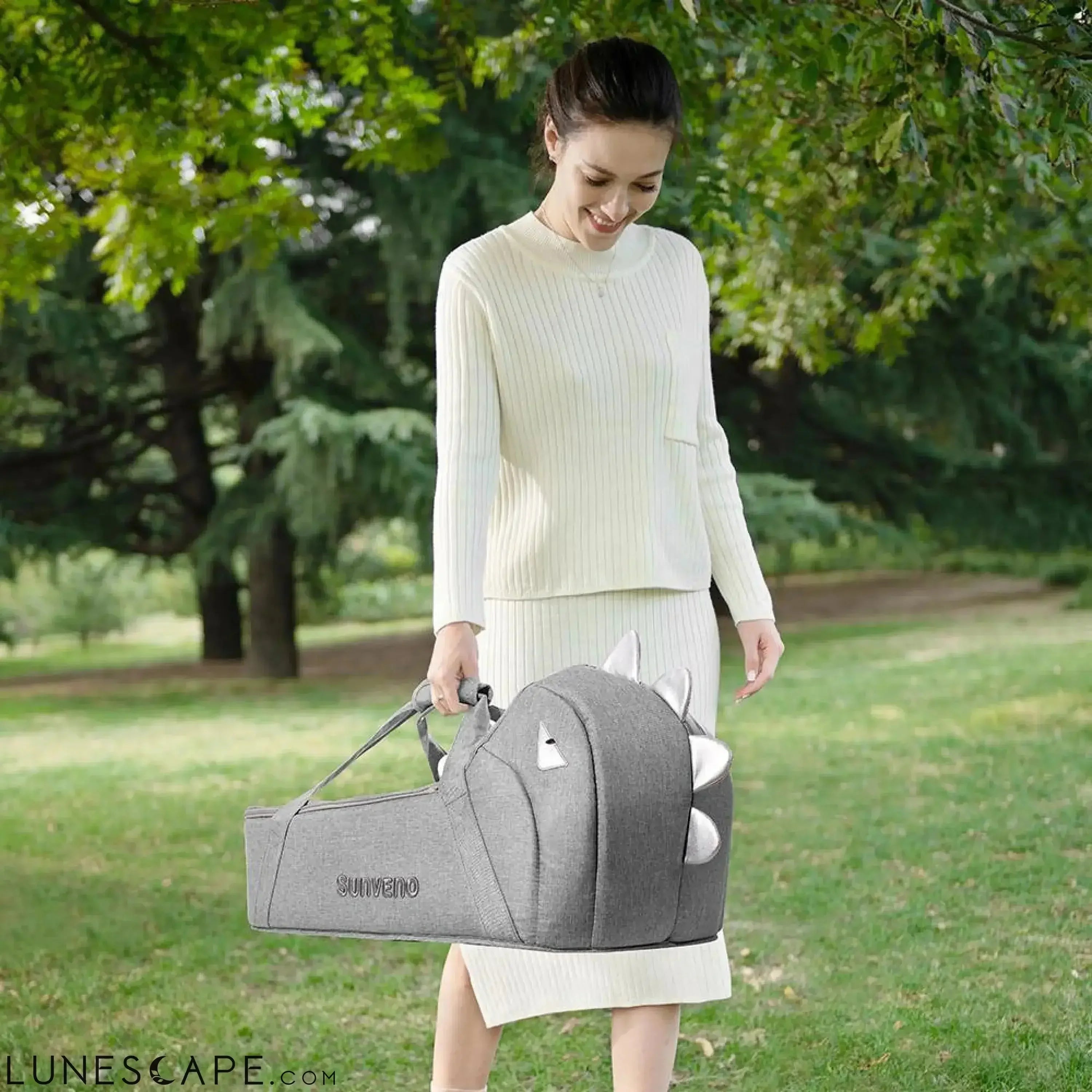 Soft-Side Baby Travel Bag (for 0-6 mos) LUNESCAPE