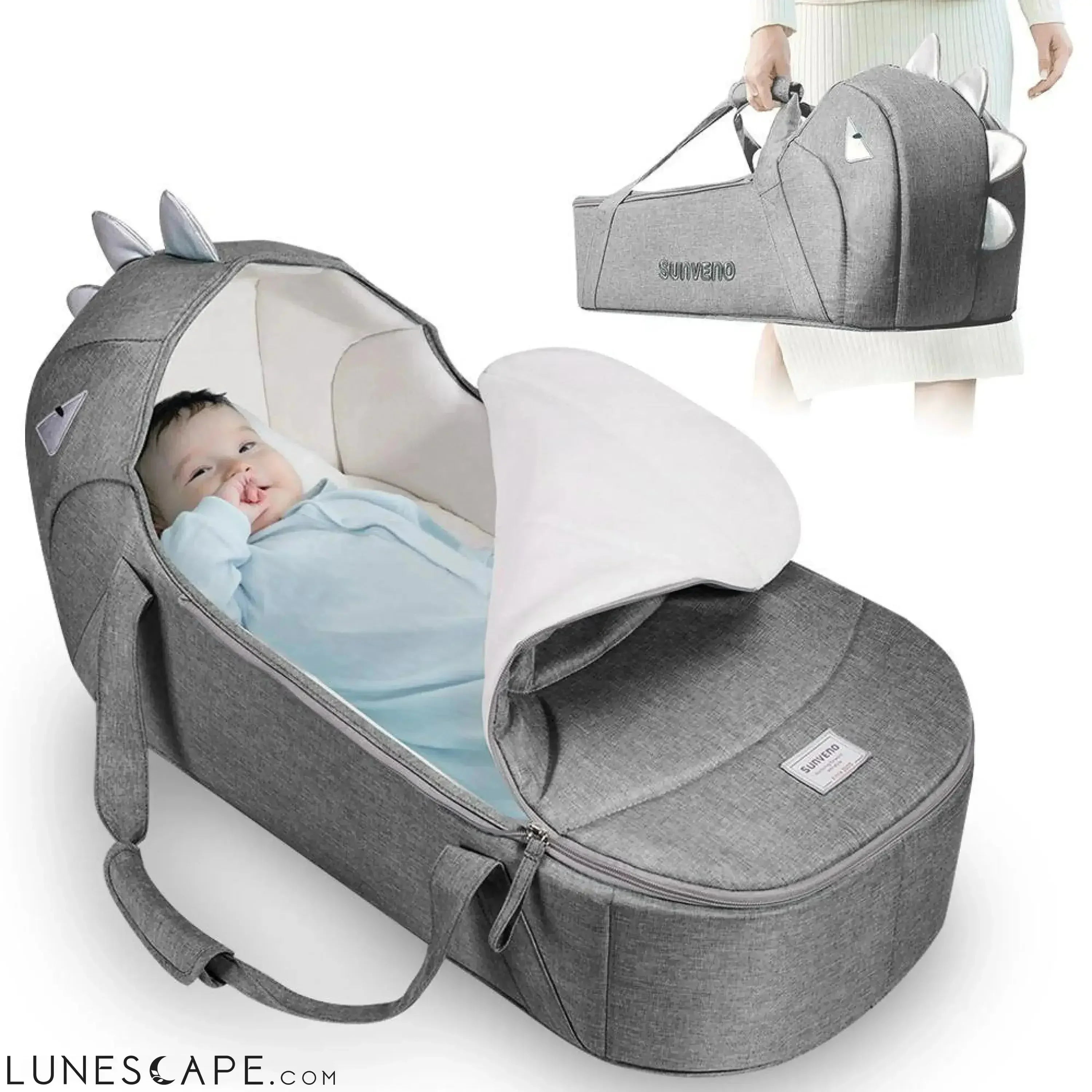 Soft-Side Baby Travel Bag (for 0-6 mos) LUNESCAPE