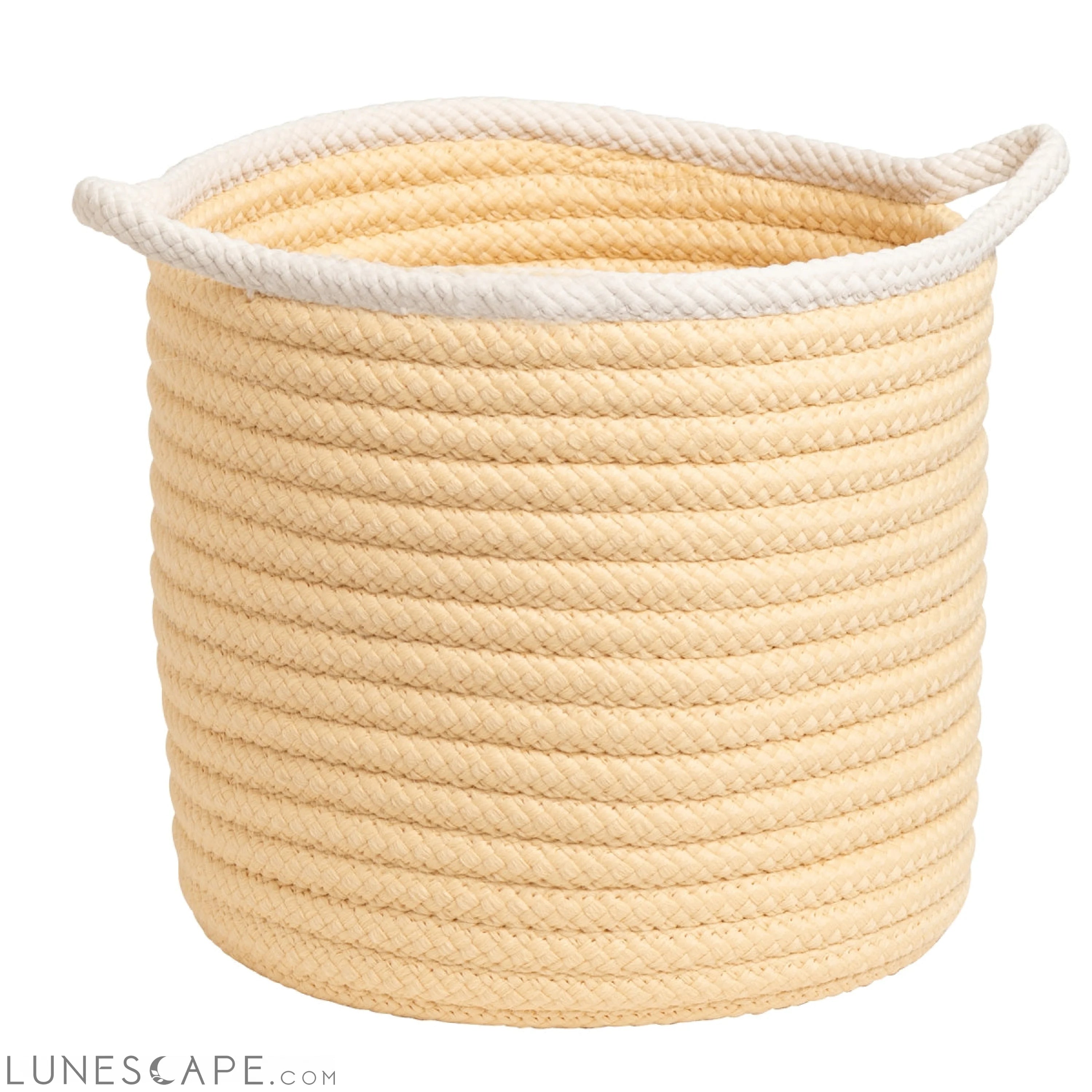 Sonoma Basket, Yellow - 20 x 20 x 18 in. LUNESCAPE