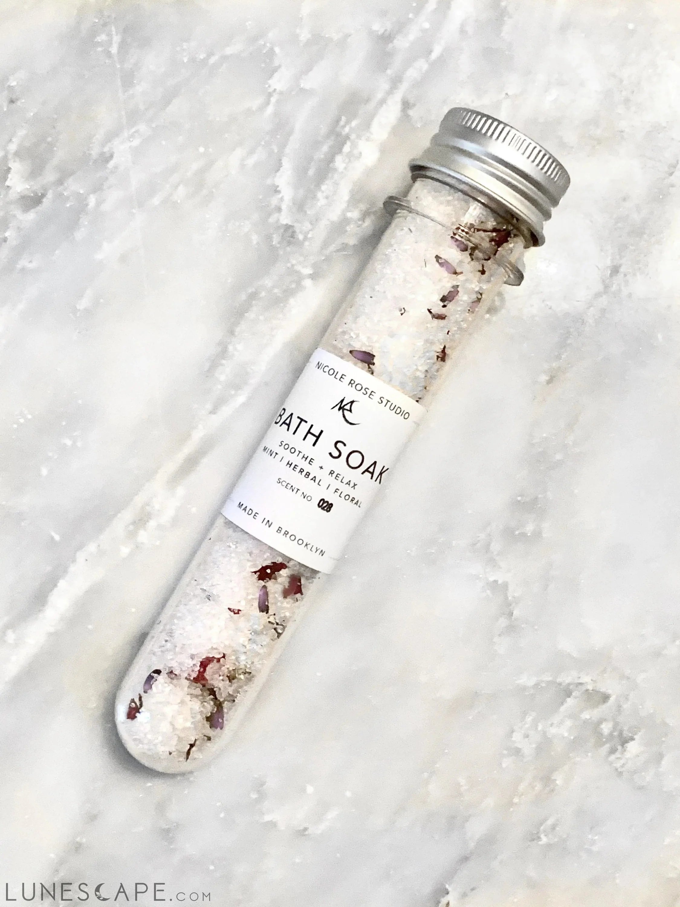 "Soothe + Relax" Bath Soak Shooter - by Nicole Rose Studio Inc.® LUNESCAPE