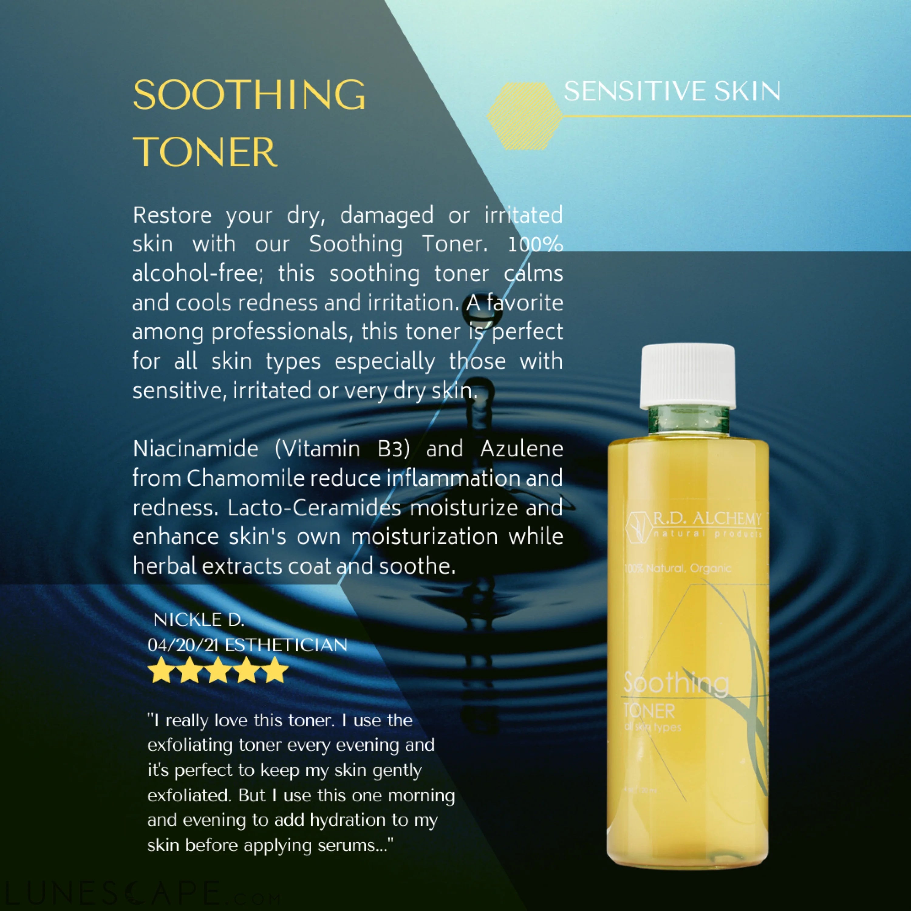 Soothing Toner LUNESCAPE