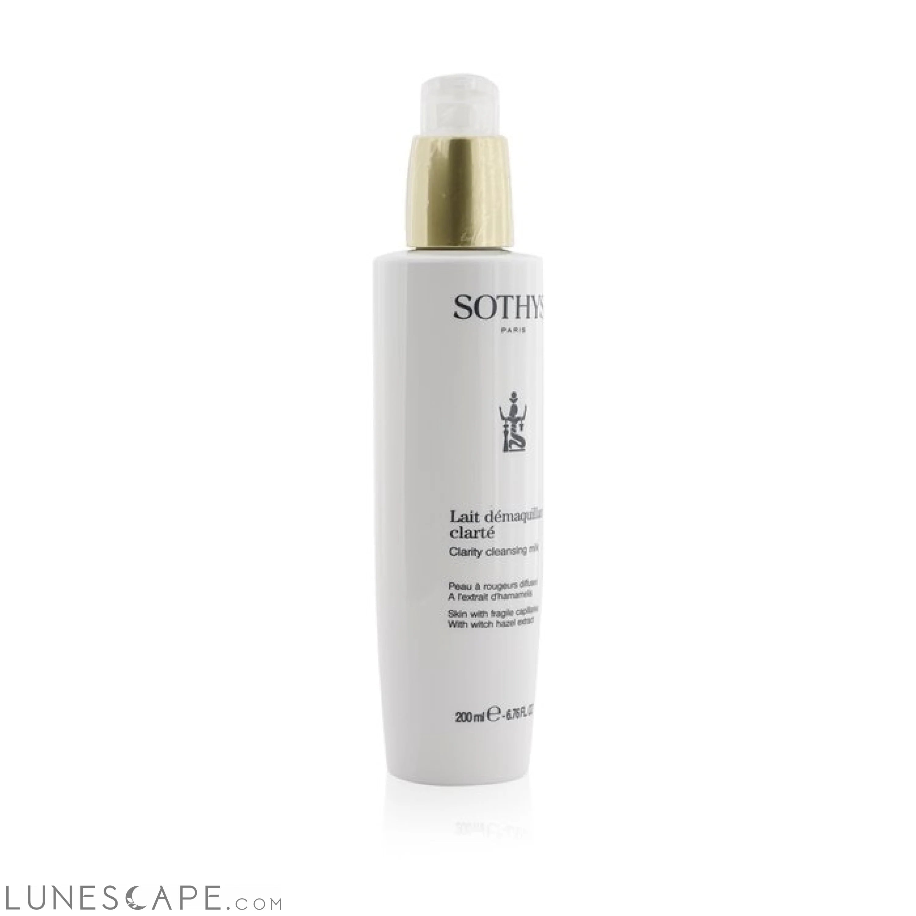 SOTHYS - Clarity Cleansing Milk - For Skin With Fragile Capillaries , With Witch Hazel Extract LUNESCAPE