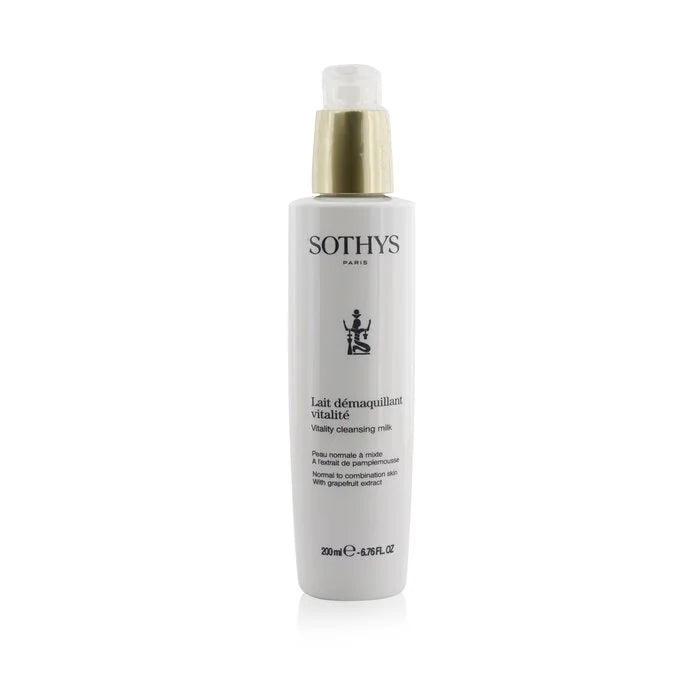 SOTHYS - Vitality Cleansing Milk - For Normal to Combination Skin , With Grapefruit Extract LUNESCAPE