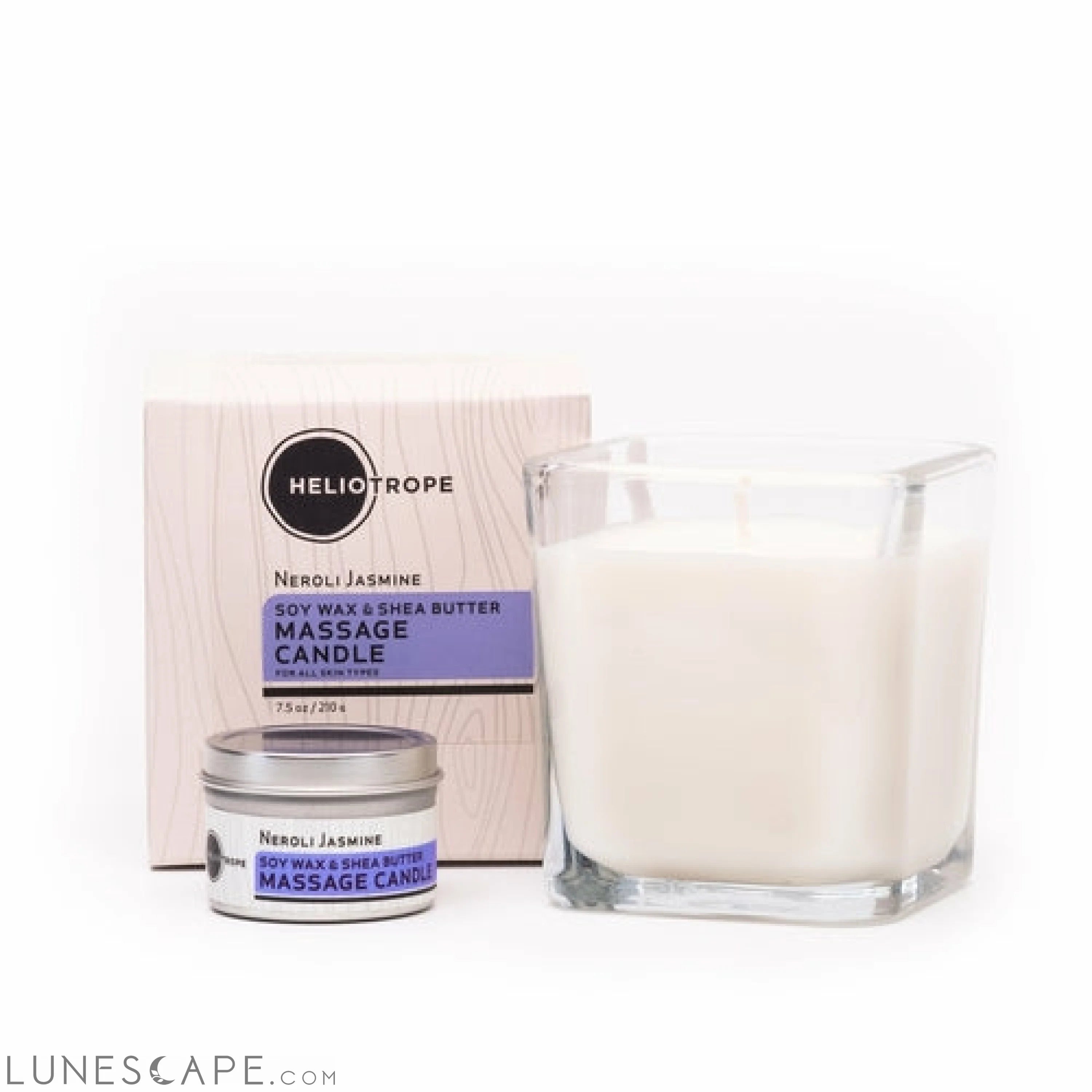 Soy Wax & Shea Butter Massage Candles LUNESCAPE