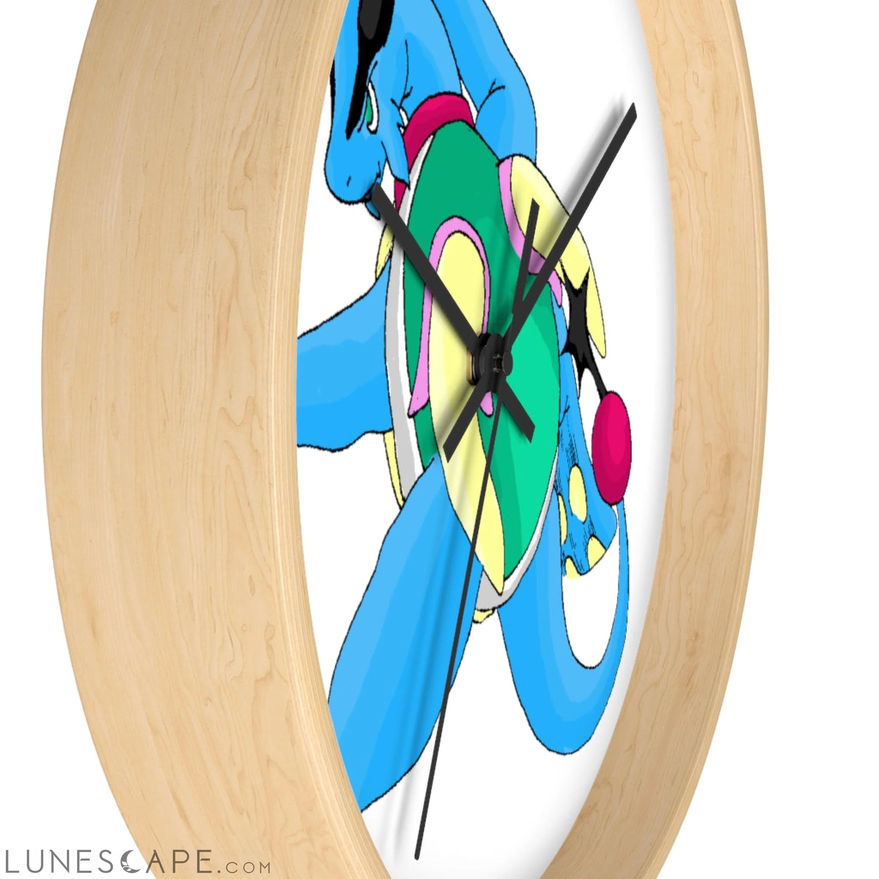 Spanglex Wall clock LUNESCAPE