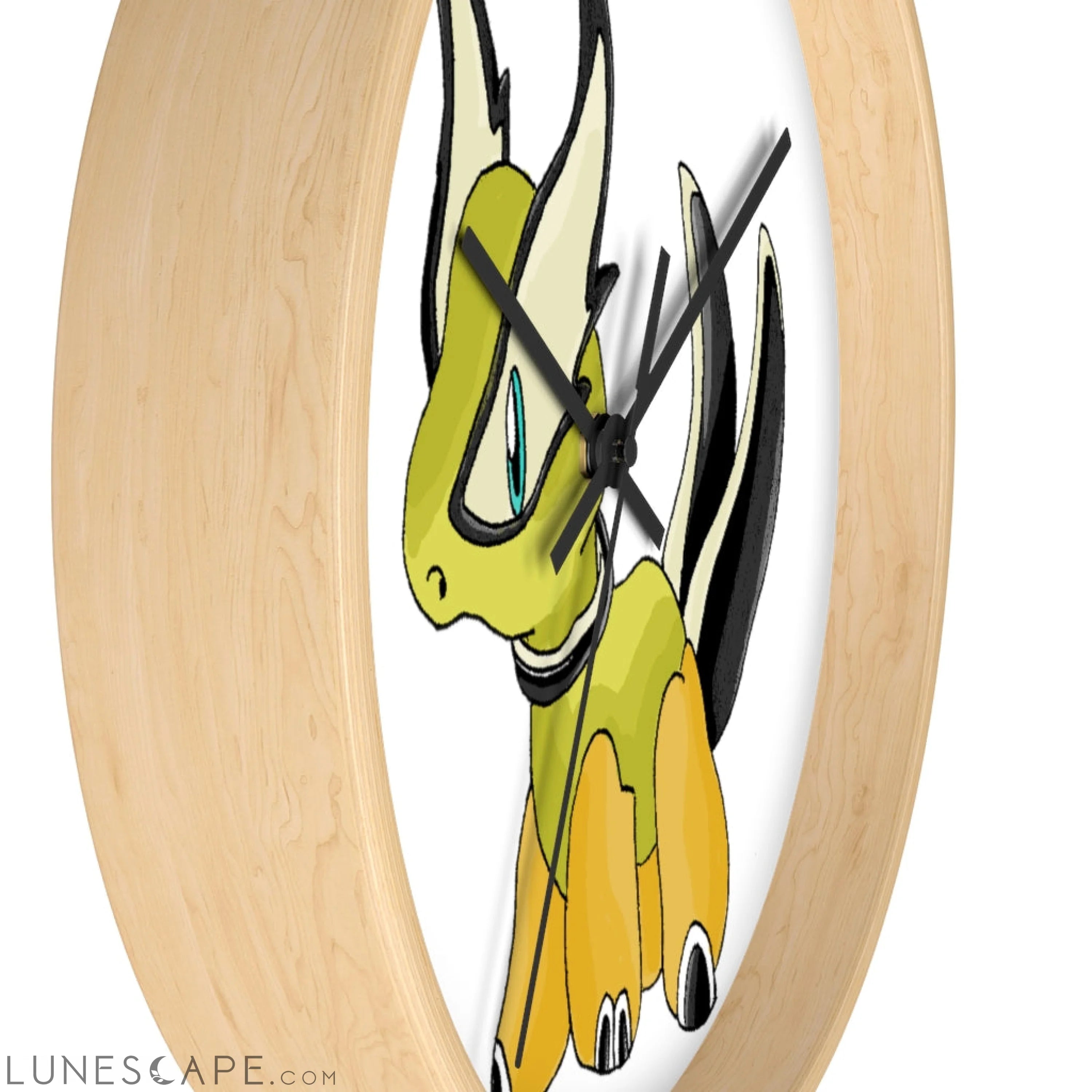 Spore Wall clock LUNESCAPE