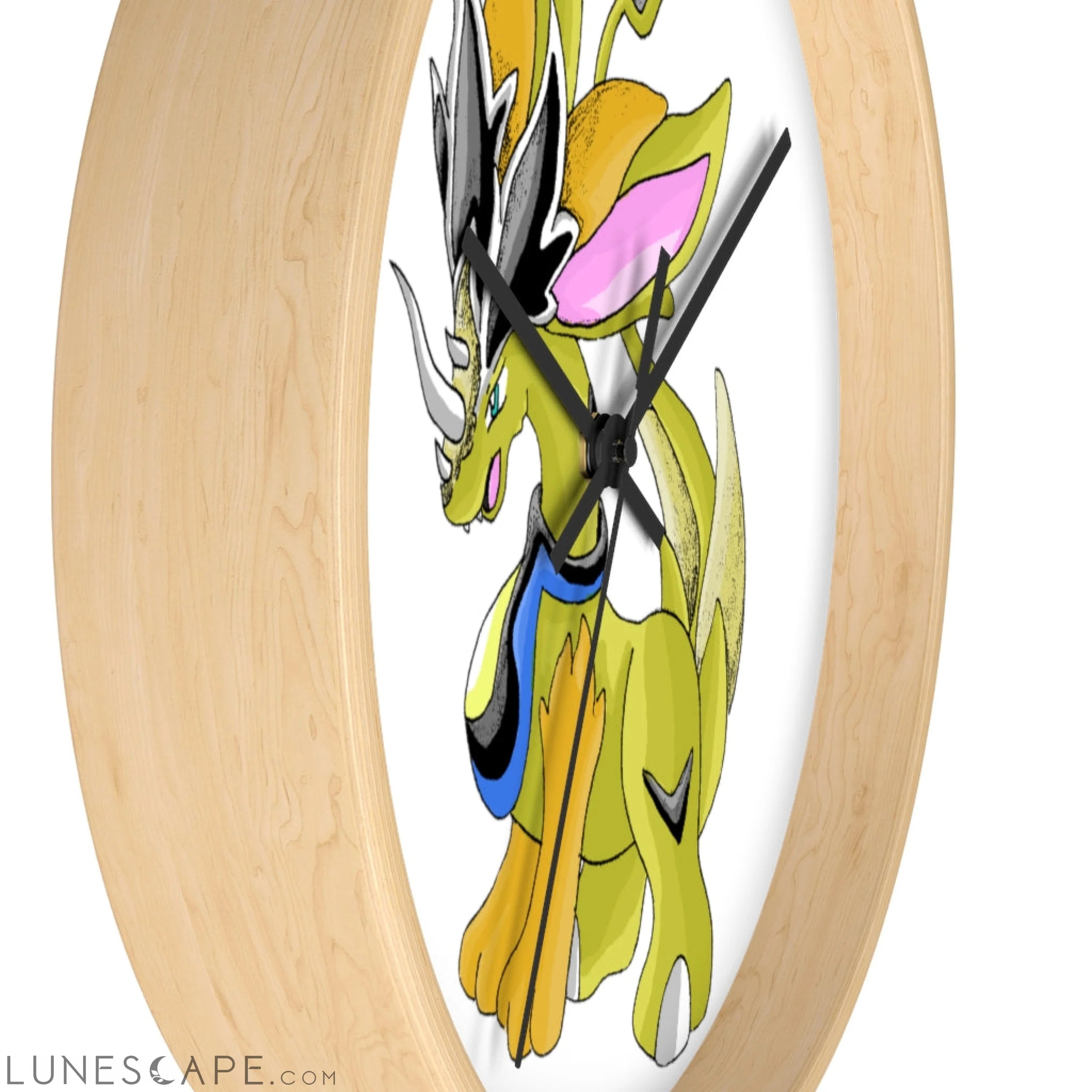 Sporecheila Wall clock LUNESCAPE
