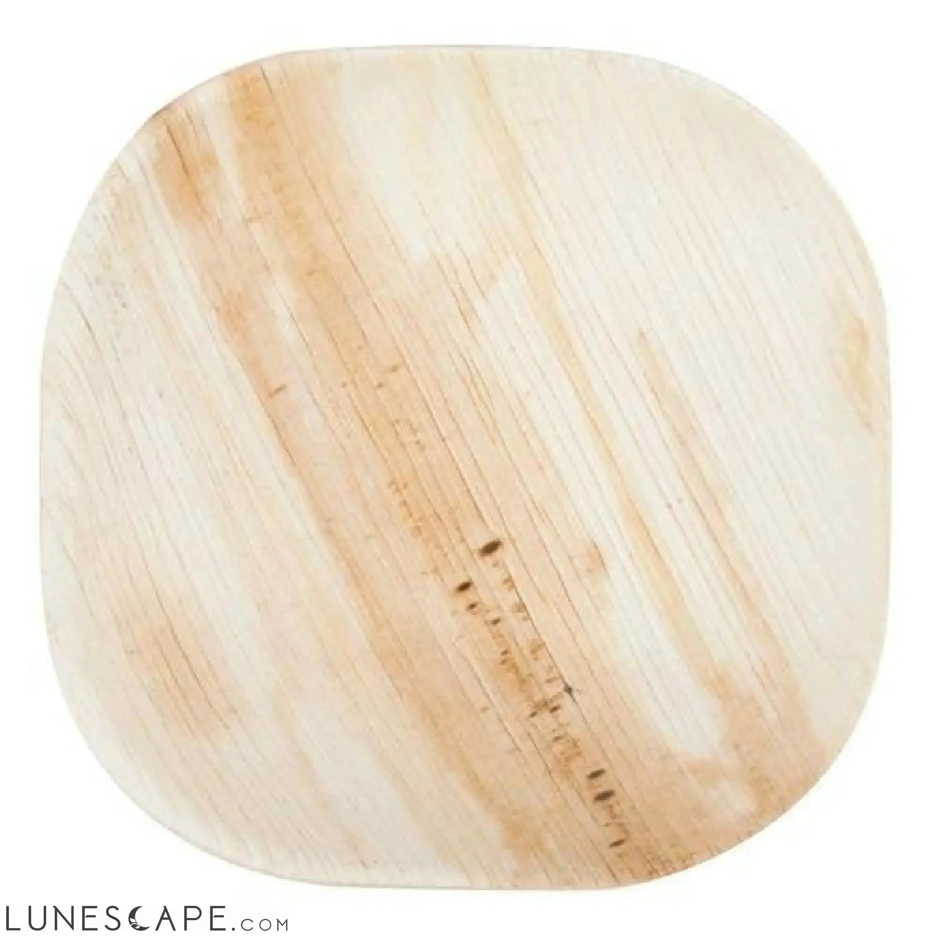 Square Palm Leaf Dinner Plates - Mixed Sizes LUNESCAPE