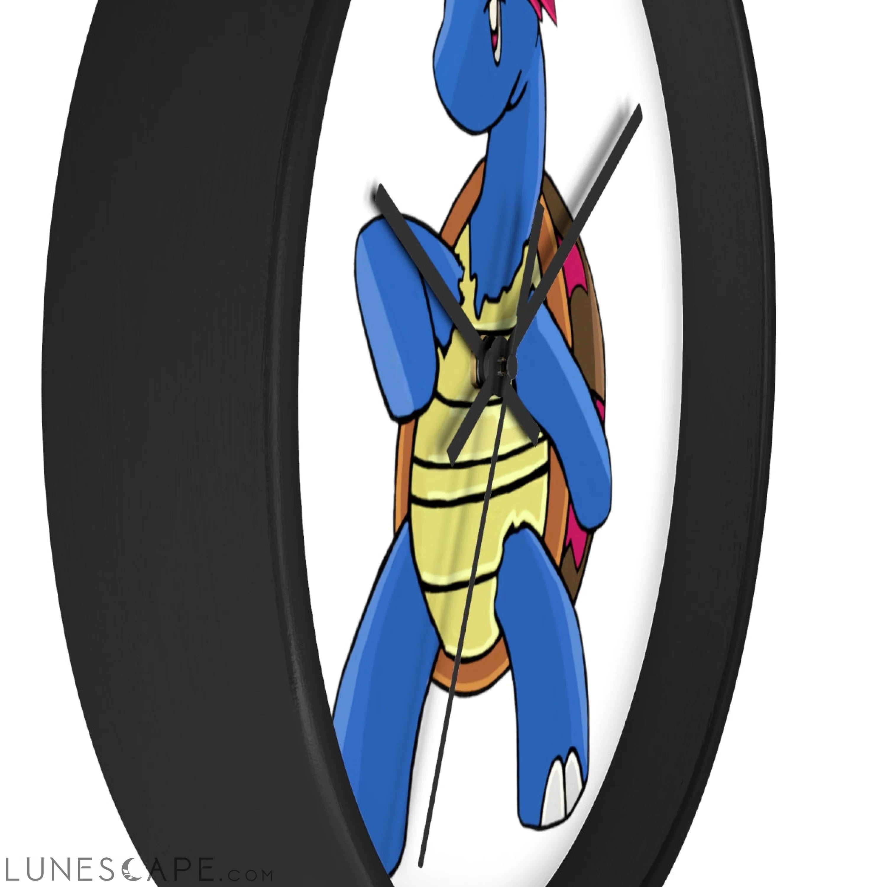 Squirtila Wall clock LUNESCAPE