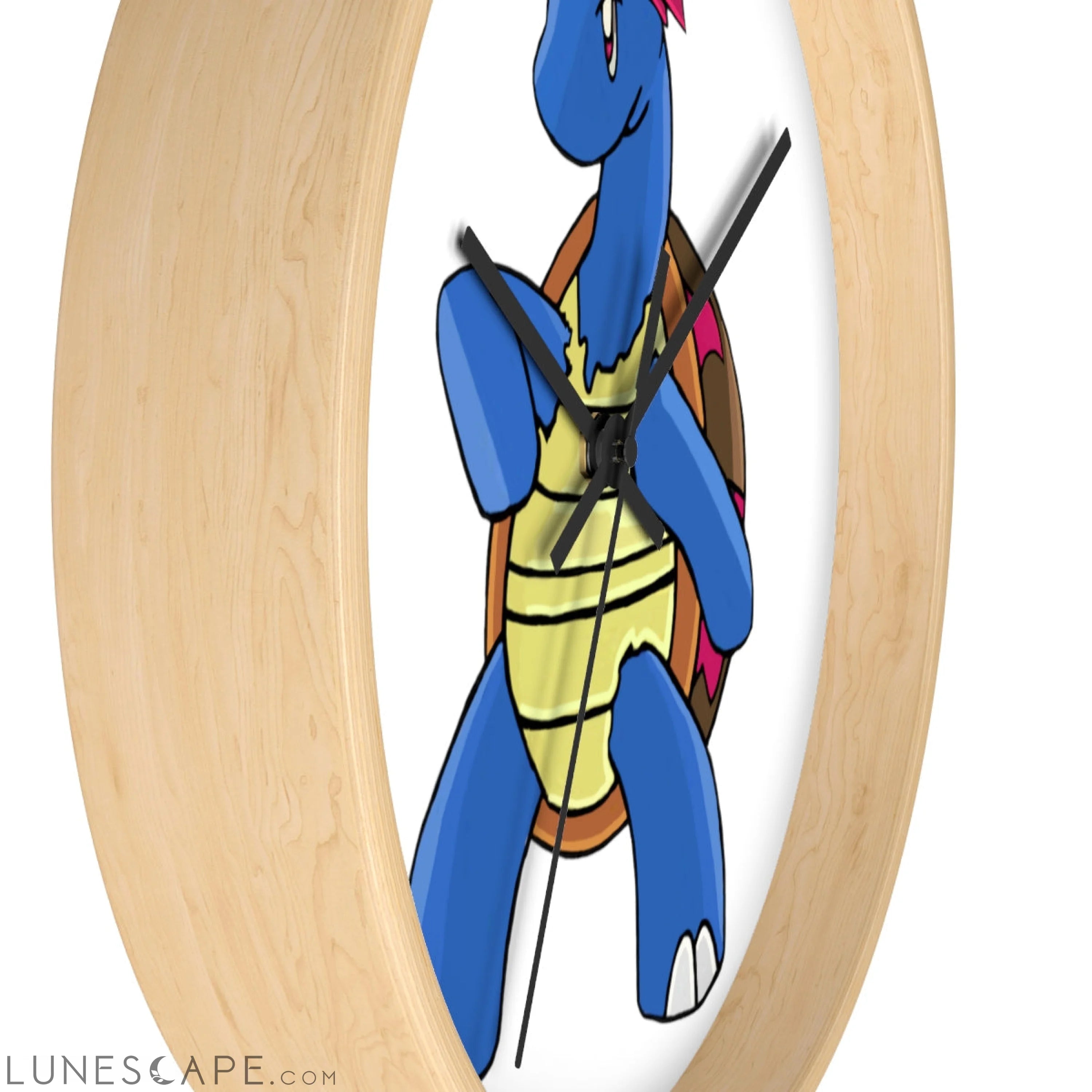 Squirtila Wall clock LUNESCAPE