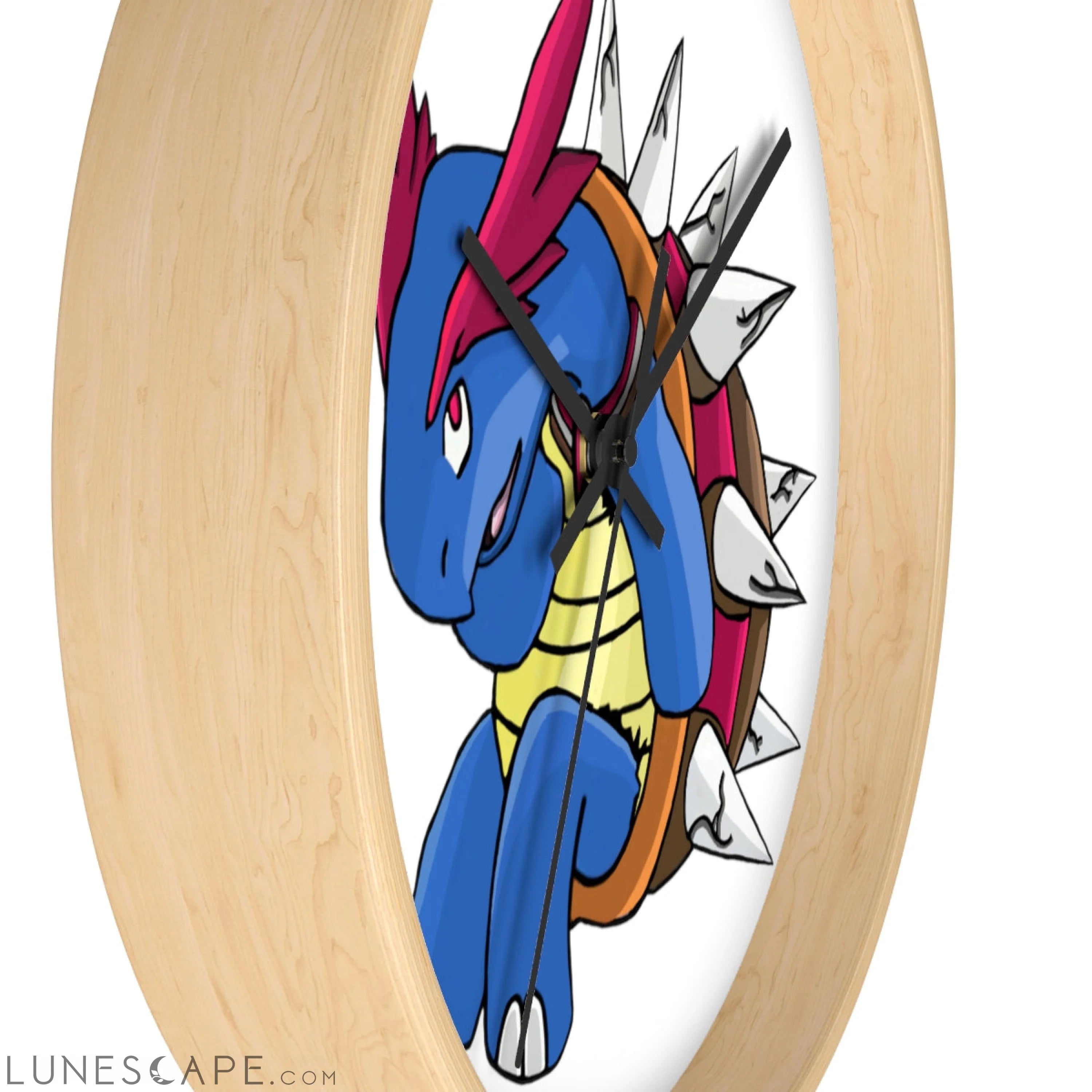 Squirtois Wall clock LUNESCAPE