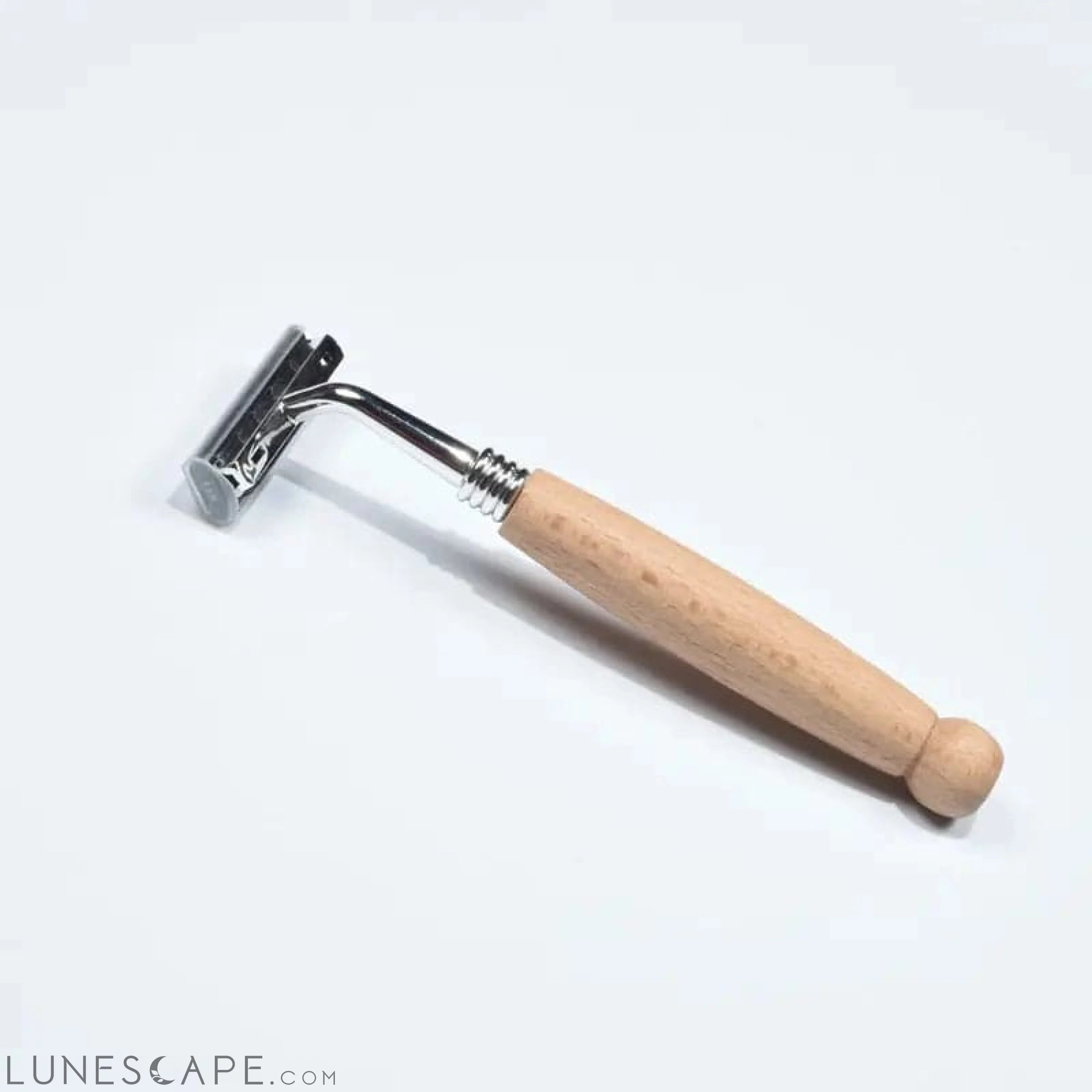 Stainless Steel Wooden Razor LUNESCAPE