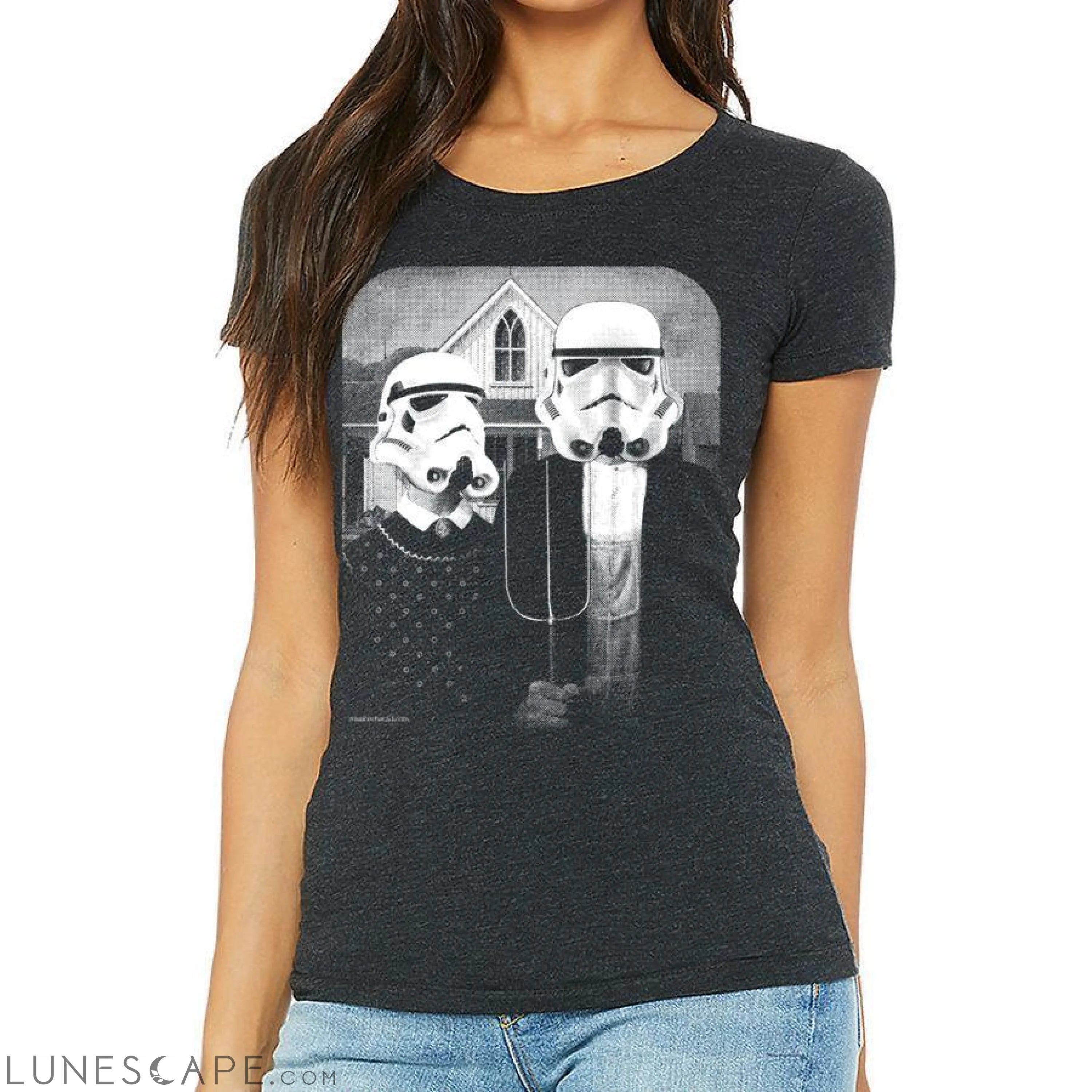 Star Wars American Gothic T-Shirt LUNESCAPE