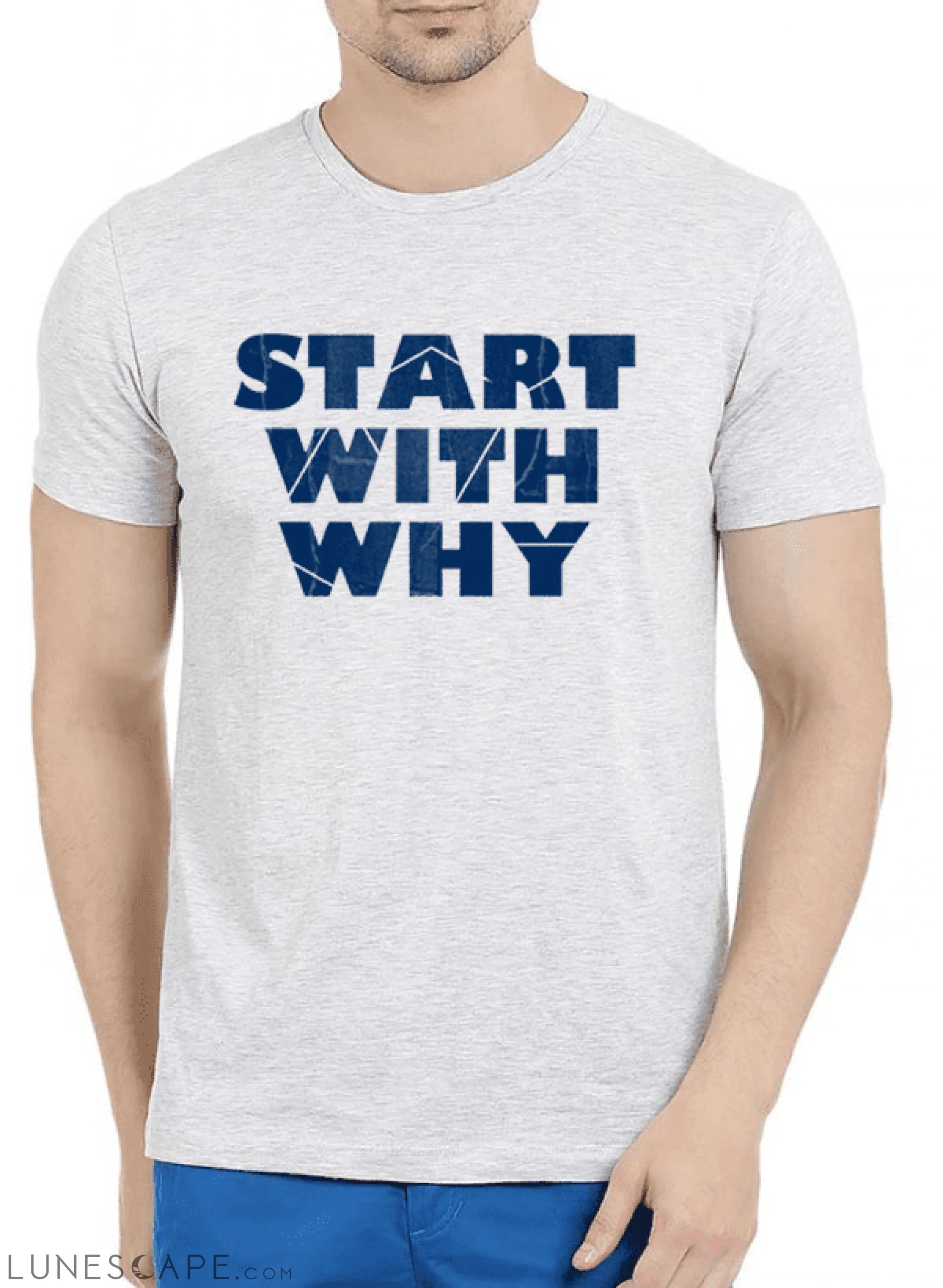 Start With Why Graphic Tee LUNESCAPE