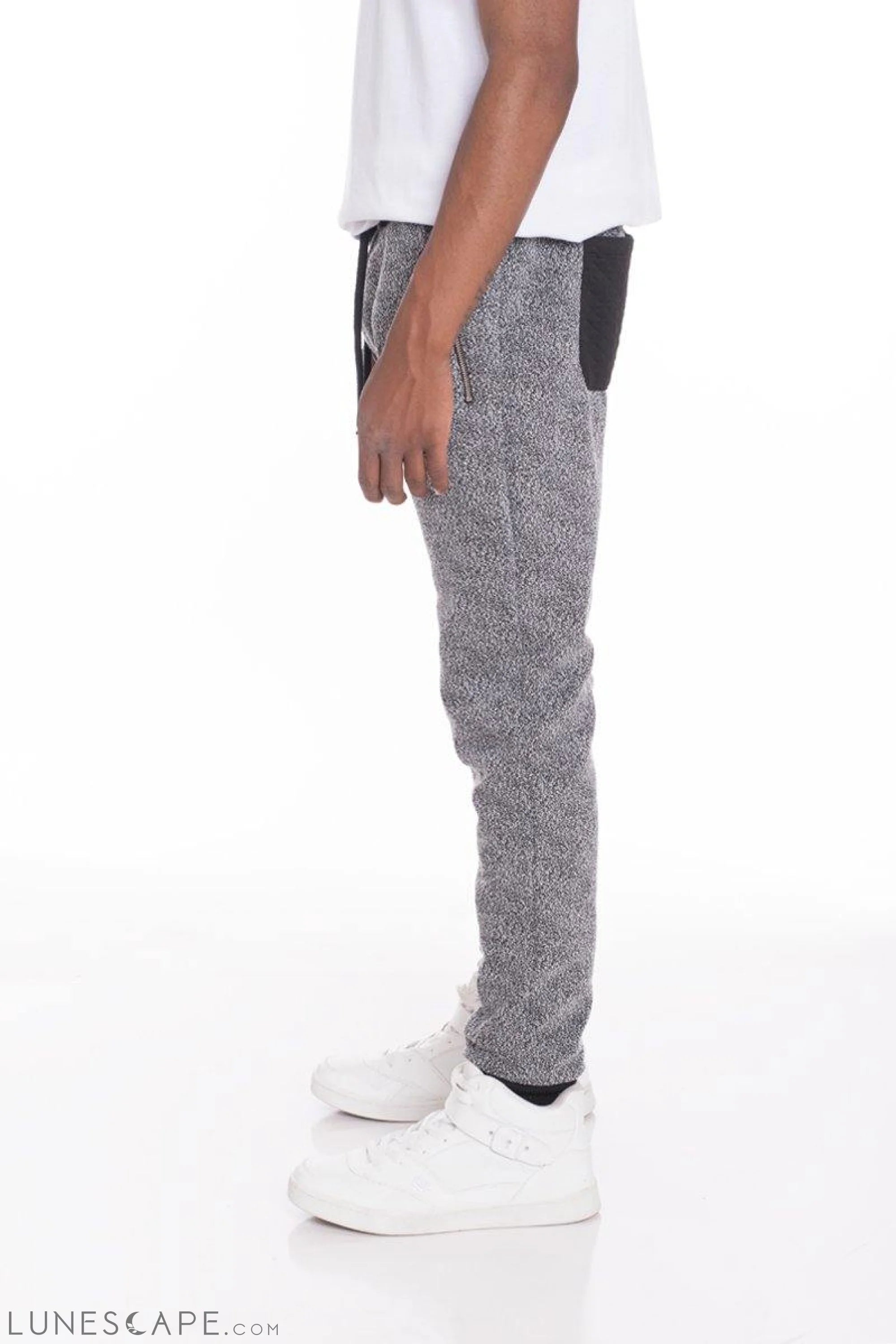 STATIC CONTRASTED JOGGERS - GREY LUNESCAPE