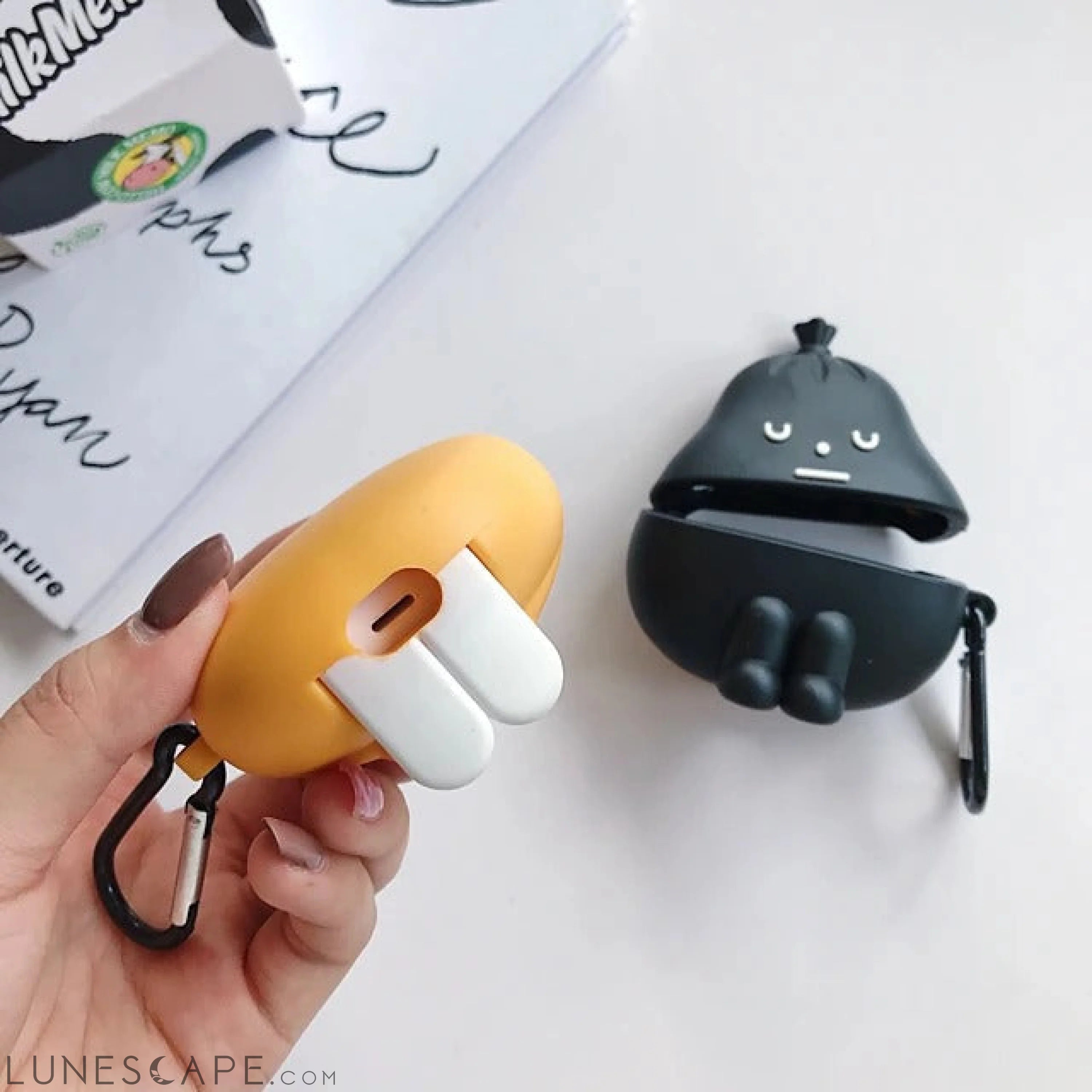 Sticky Monster Case For AirPods Pro Cute Headphone Case Hard LUNESCAPE