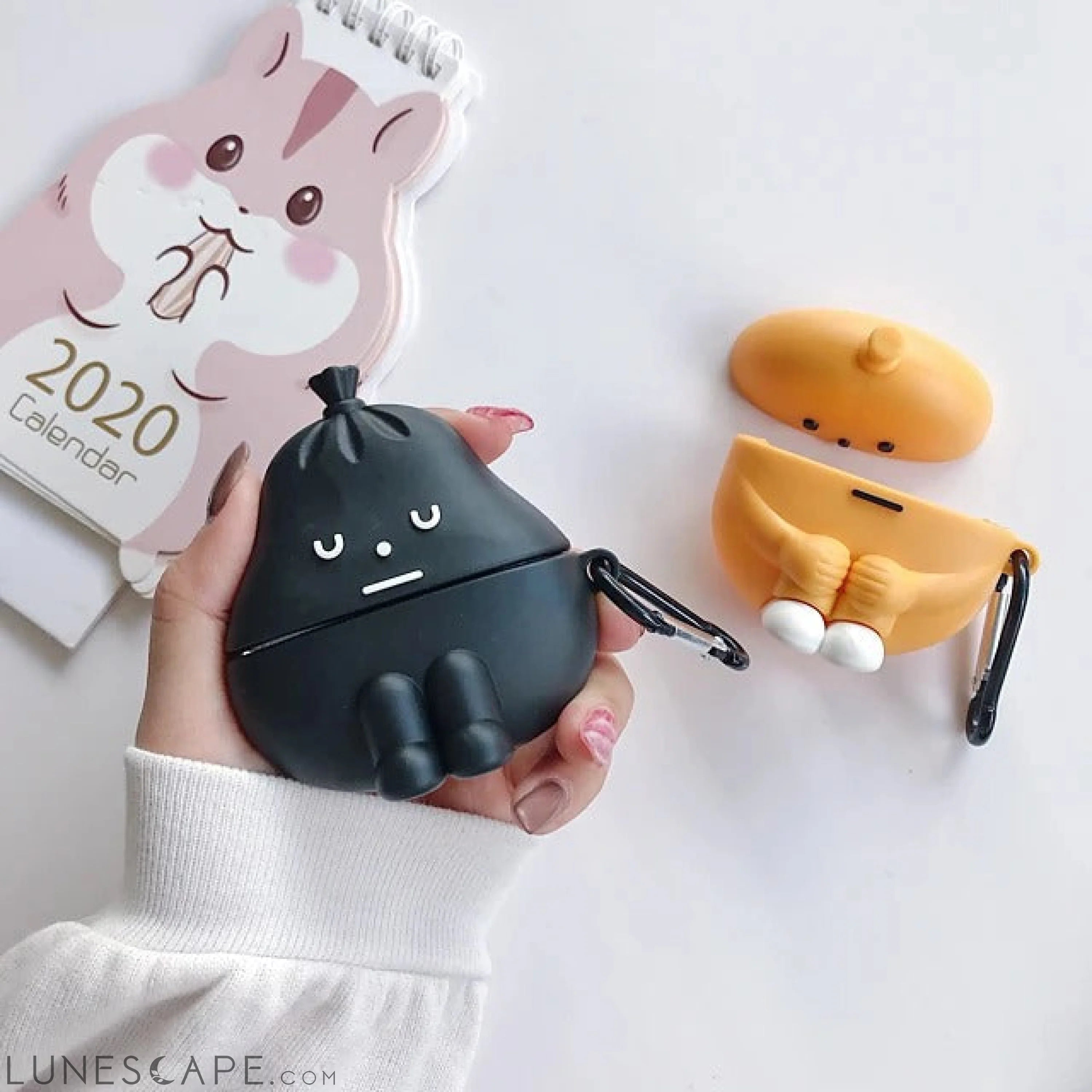 Sticky Monster Case For AirPods Pro Cute Headphone Case Hard LUNESCAPE