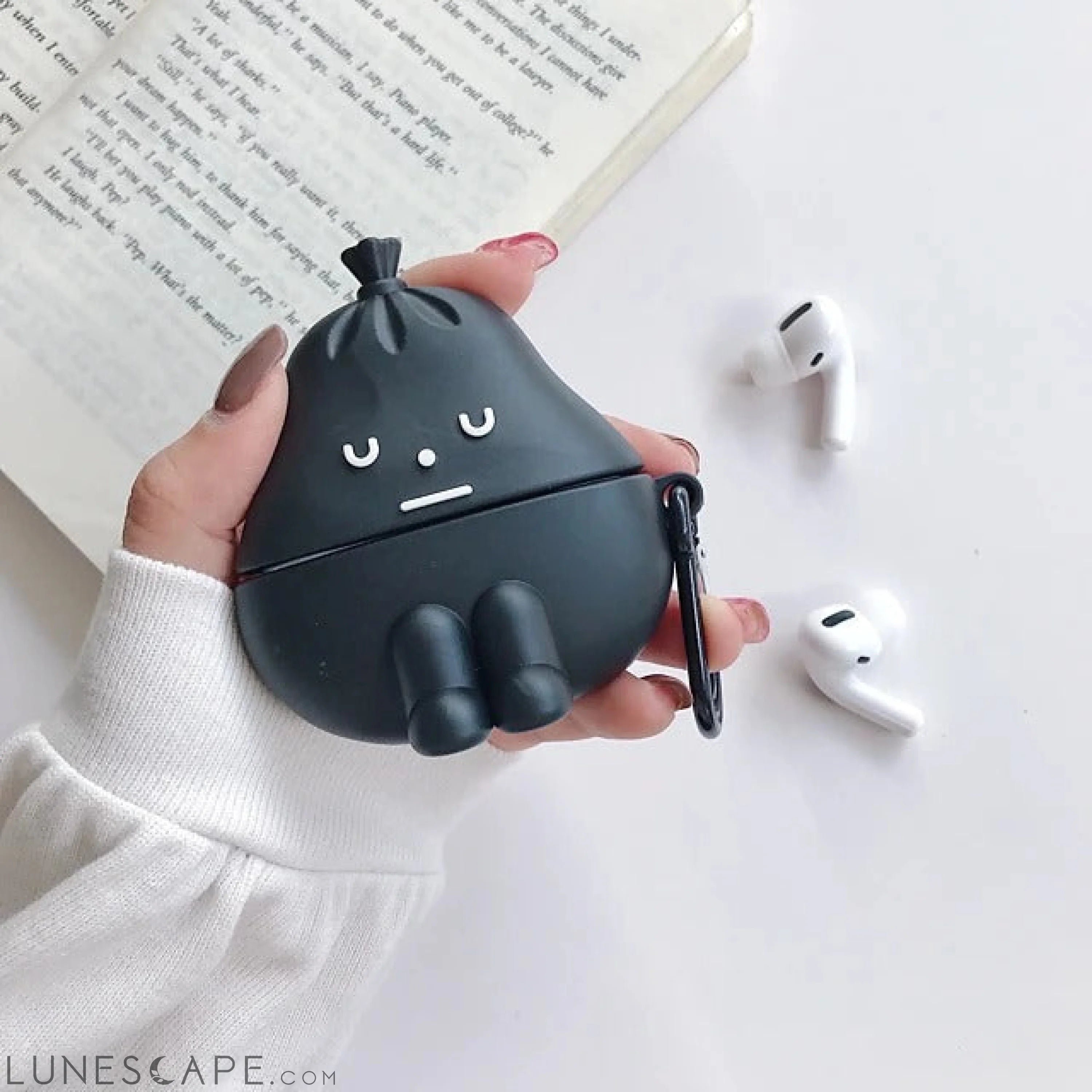 Sticky Monster Case For AirPods Pro Cute Headphone Case Hard LUNESCAPE