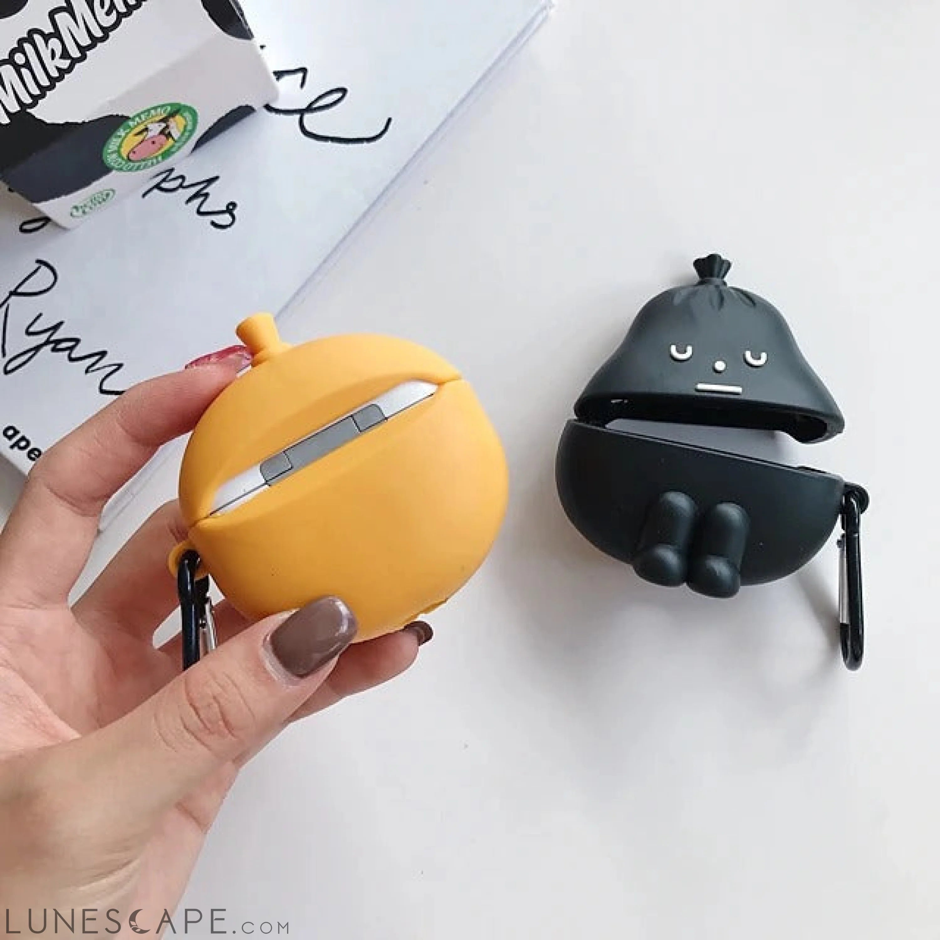 Sticky Monster Case For AirPods Pro Cute Headphone Case Hard LUNESCAPE
