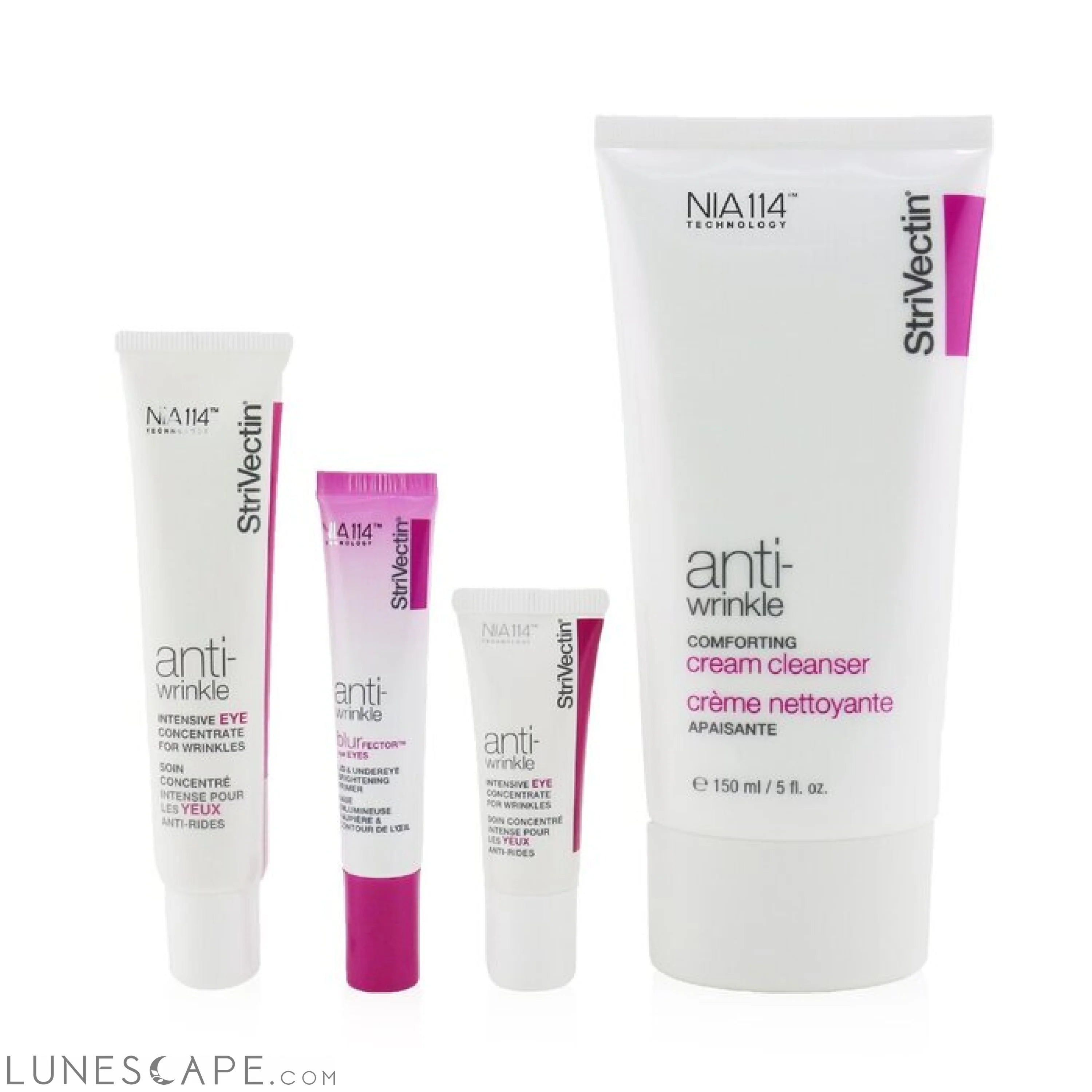 STRIVECTIN - Skin Transforming Trio:  Cleanser + Eye Concentrate + Eyes Primer LUNESCAPE