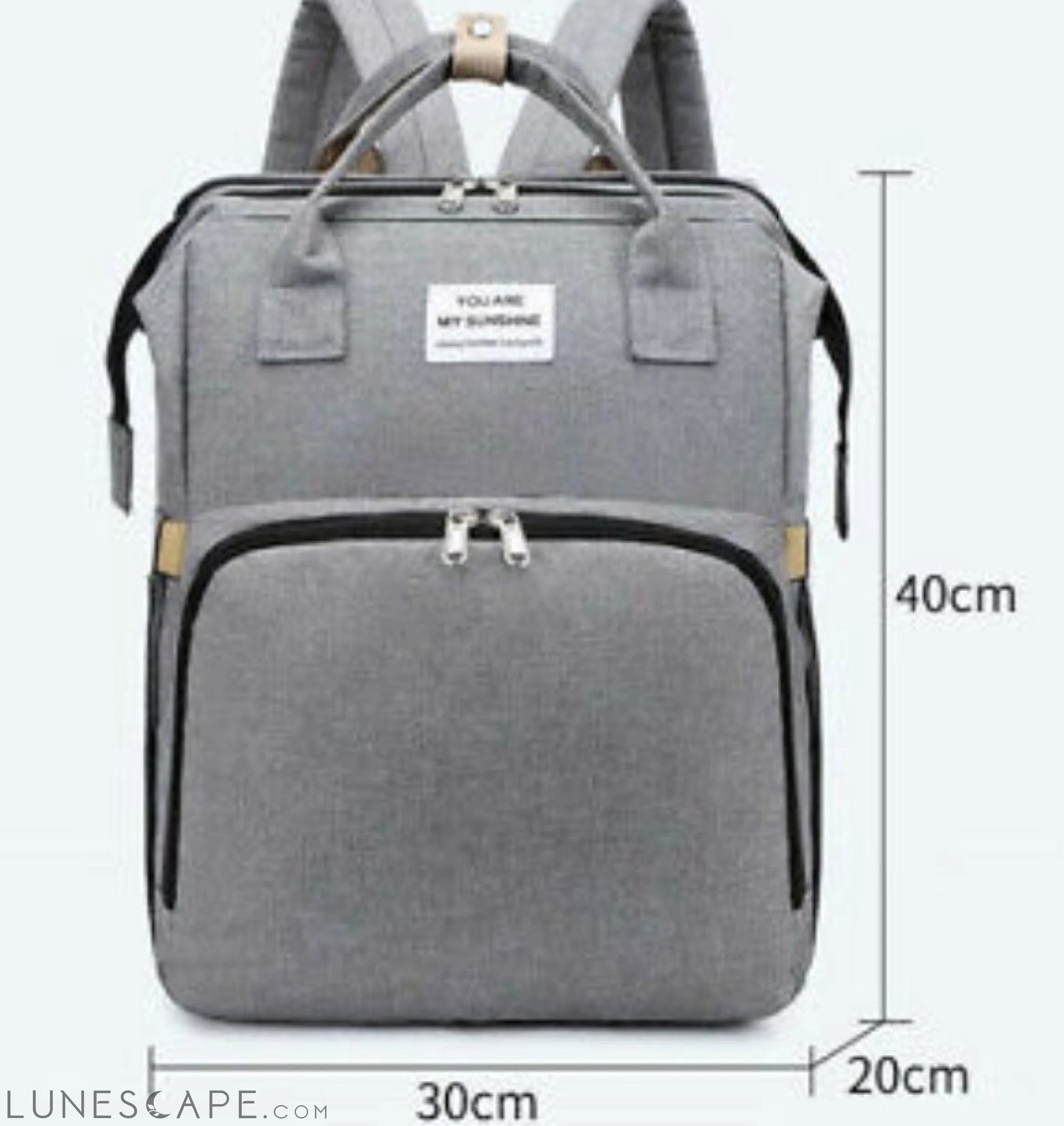 Stroller Diaper Bag with Baby Bed LUNESCAPE