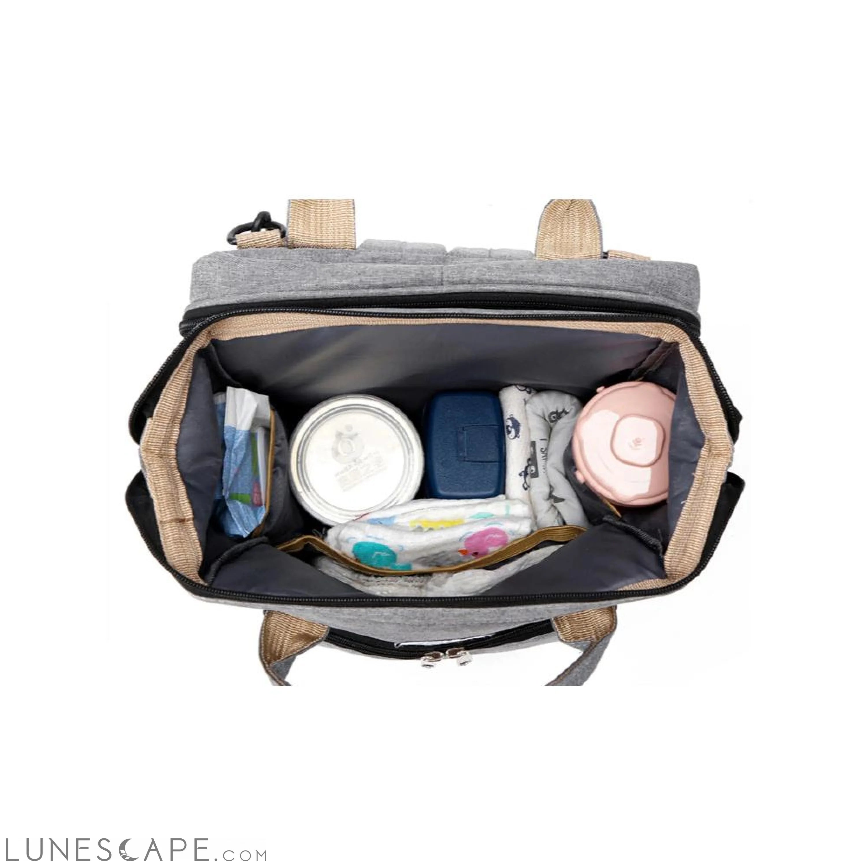 Stroller Diaper Bag with Baby Bed LUNESCAPE