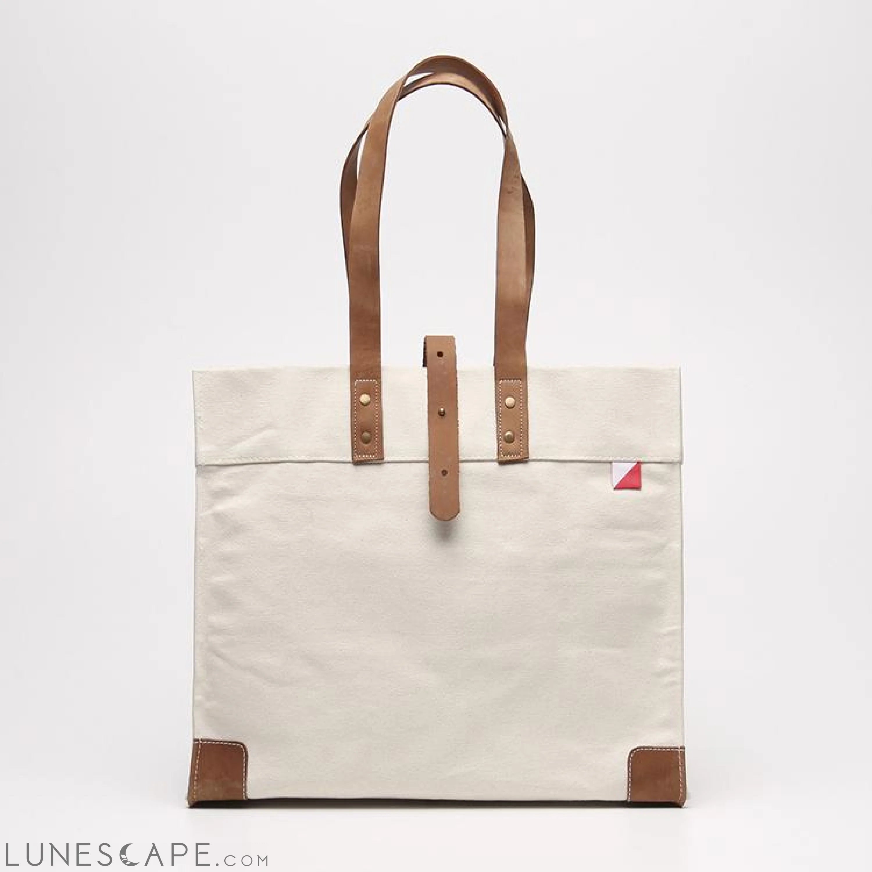 Structured Canvas Tote LUNESCAPE