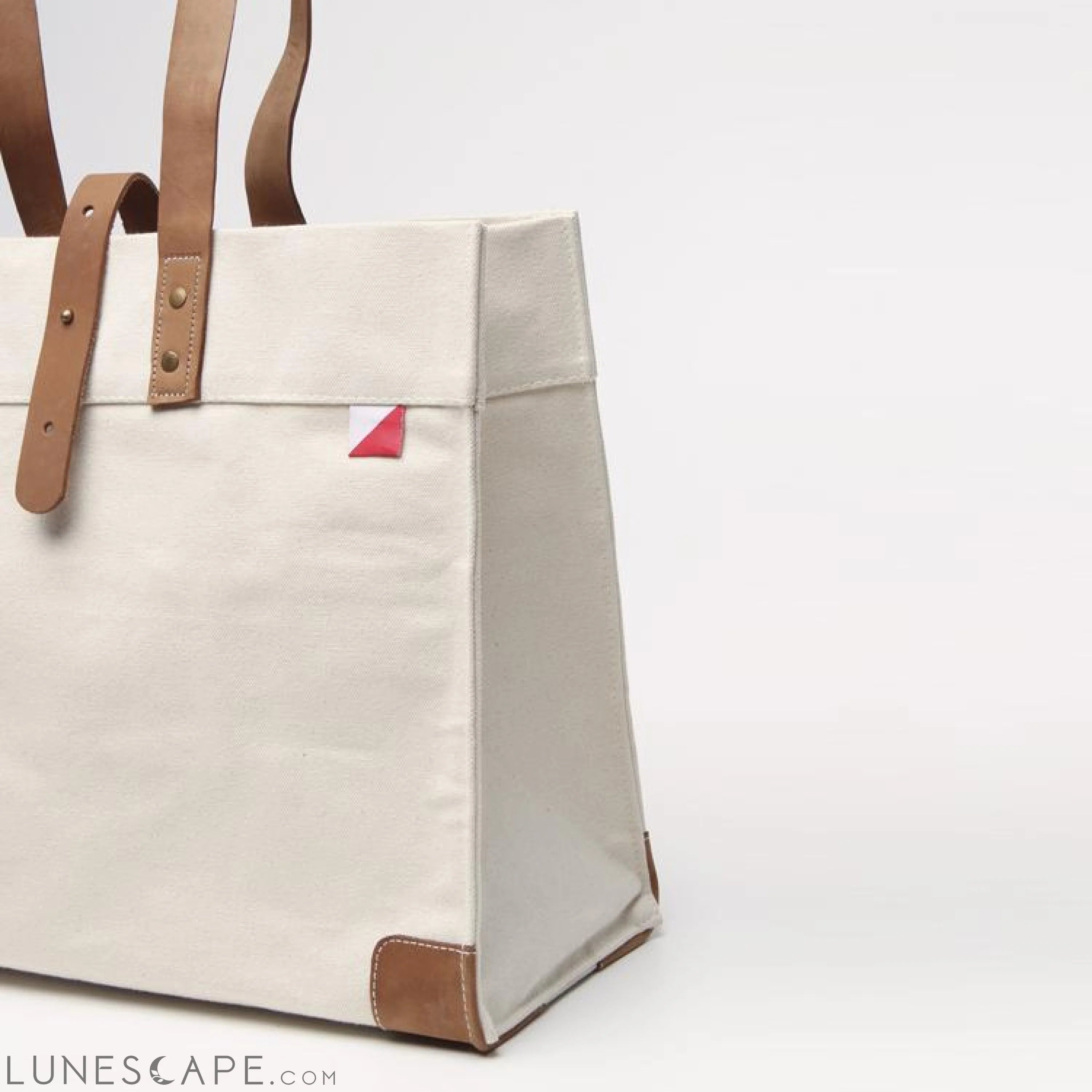 Structured Canvas Tote LUNESCAPE